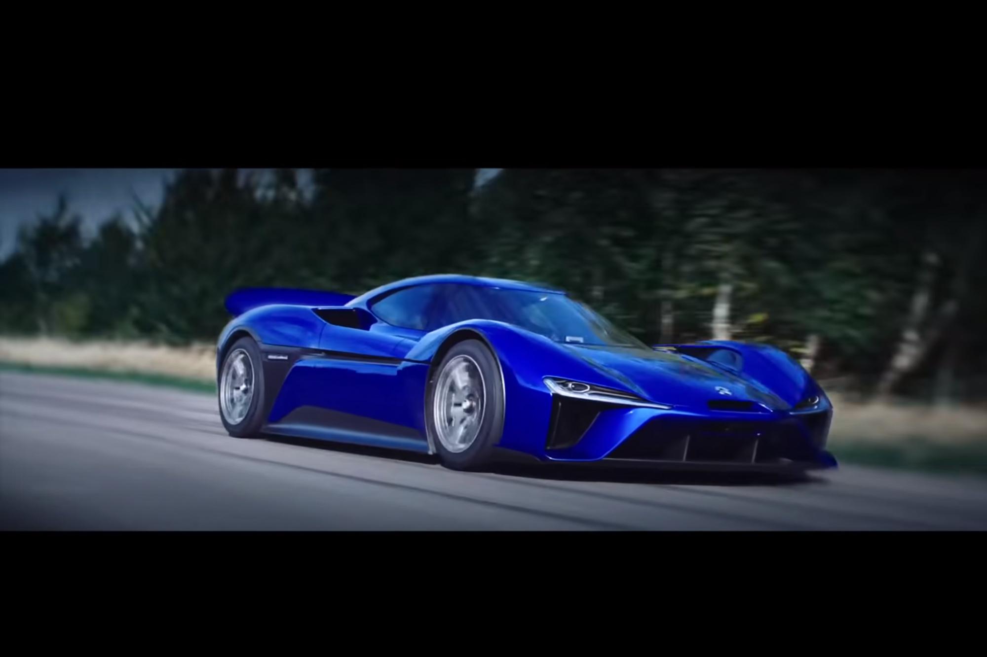 Ο Richard Hammond δοκιμάζει το NIO EP9