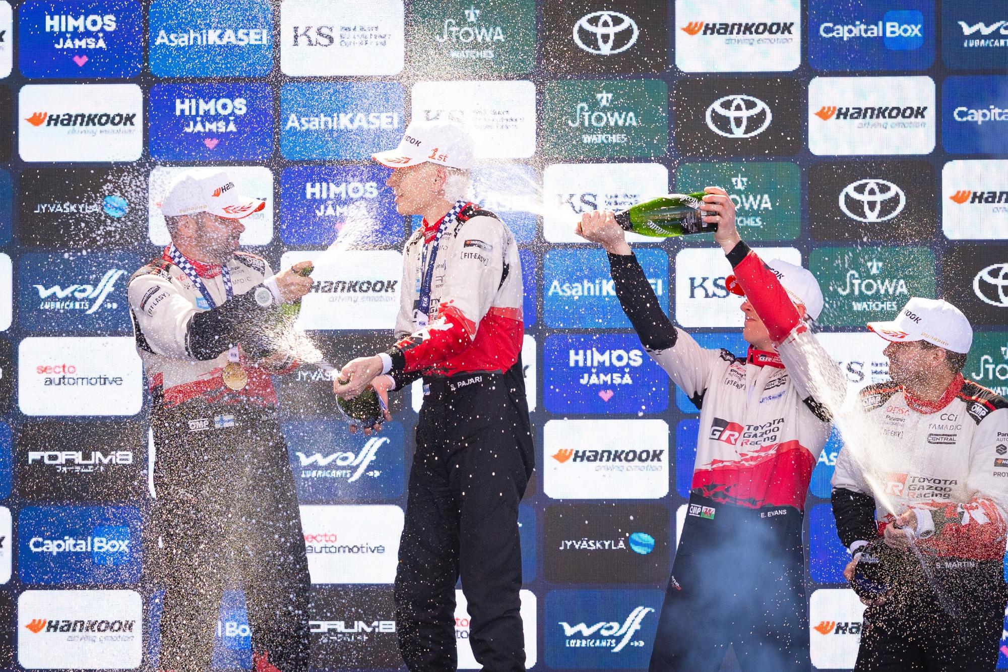 Ο Pajari έκανε δεύτερη συνεχόμενη νίκη στο WRC 