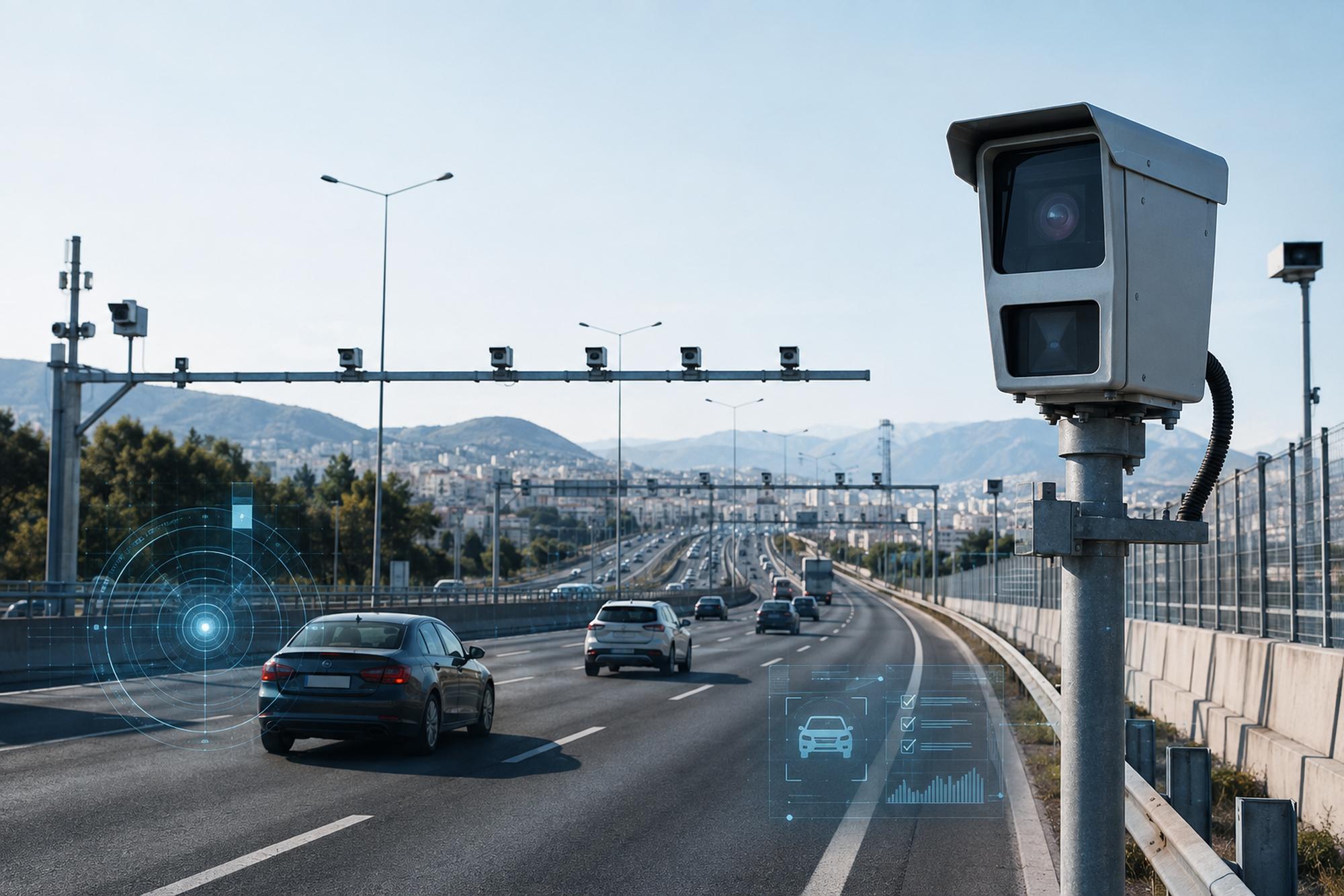 Αυστηρότερες οι κάμερες ταχύτητας και 1.000 νέα σημεία ελέγχου 