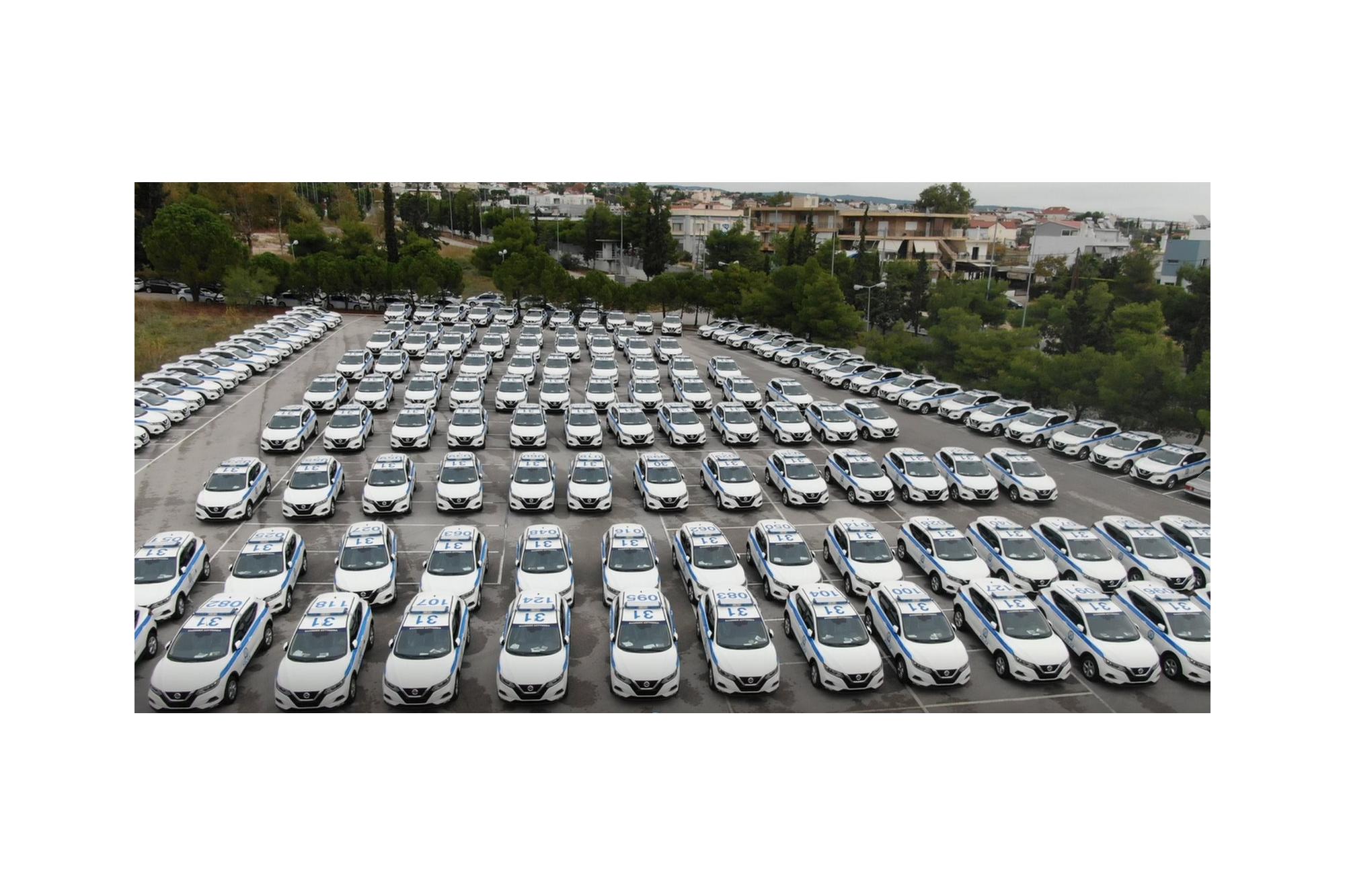 Ενίσχυση της Ελληνικής Αστυνομίας με Nissan Qashqai