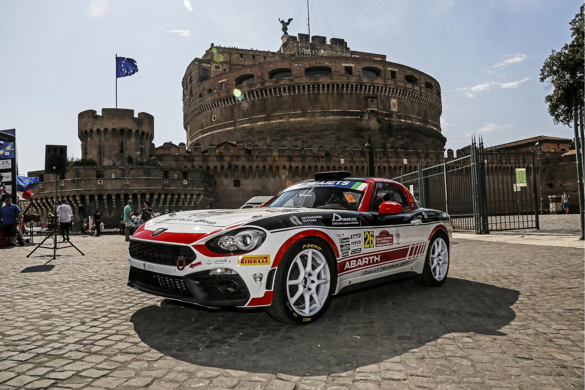 Abarth Rally Cup 2020: Αφετηρία από την αιώνια πόλη!