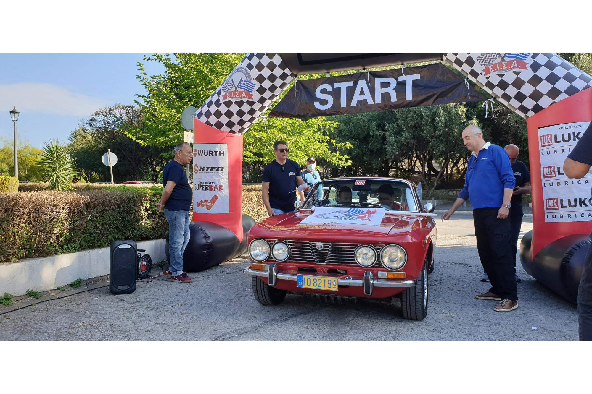 H Alfa Romeo 2000 Giulia GT Veloce στο Acropolis Legends 2020