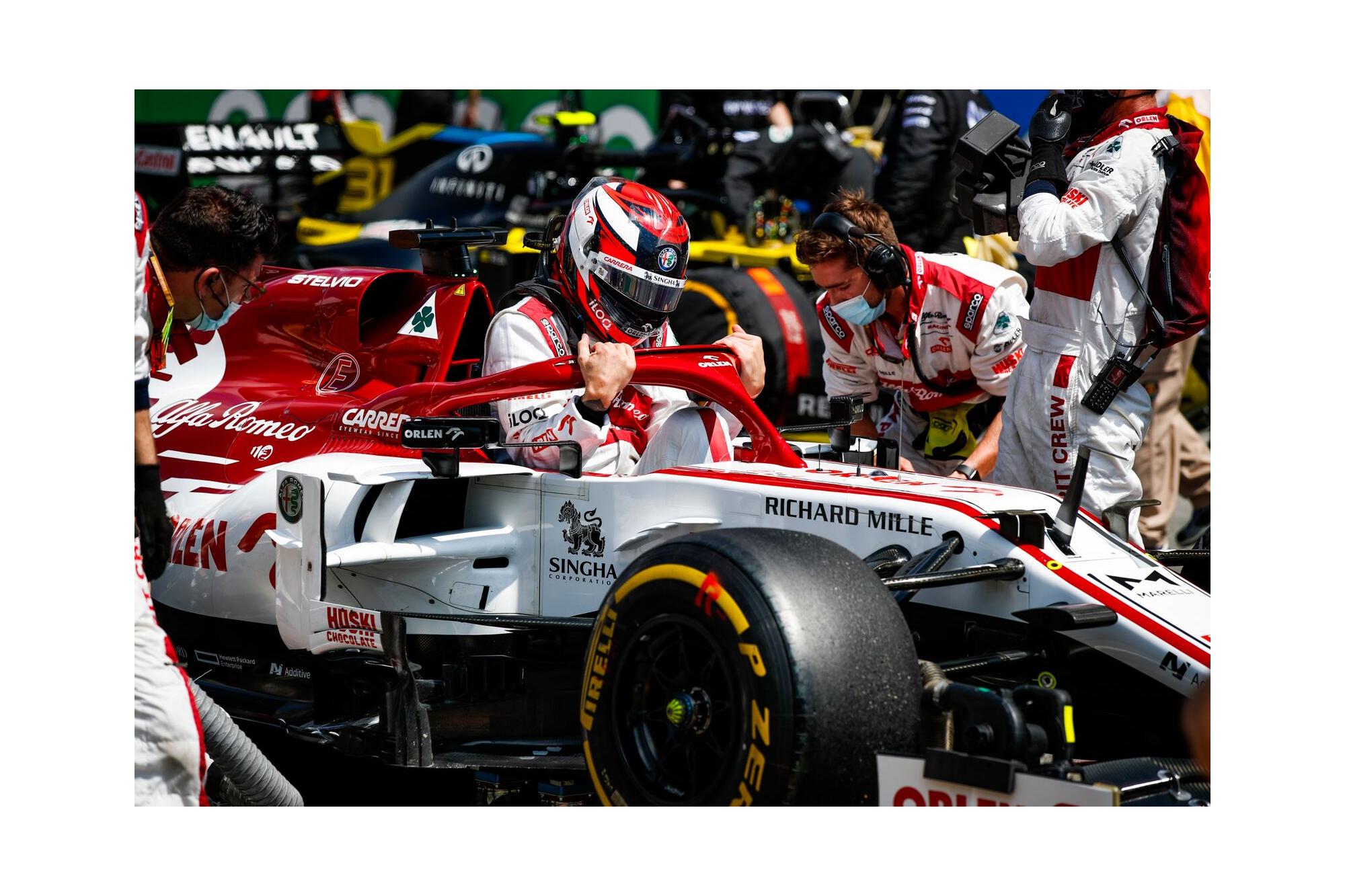 H Alfa Romeo Racing Orlen στο Grand Prix του Βελγίου