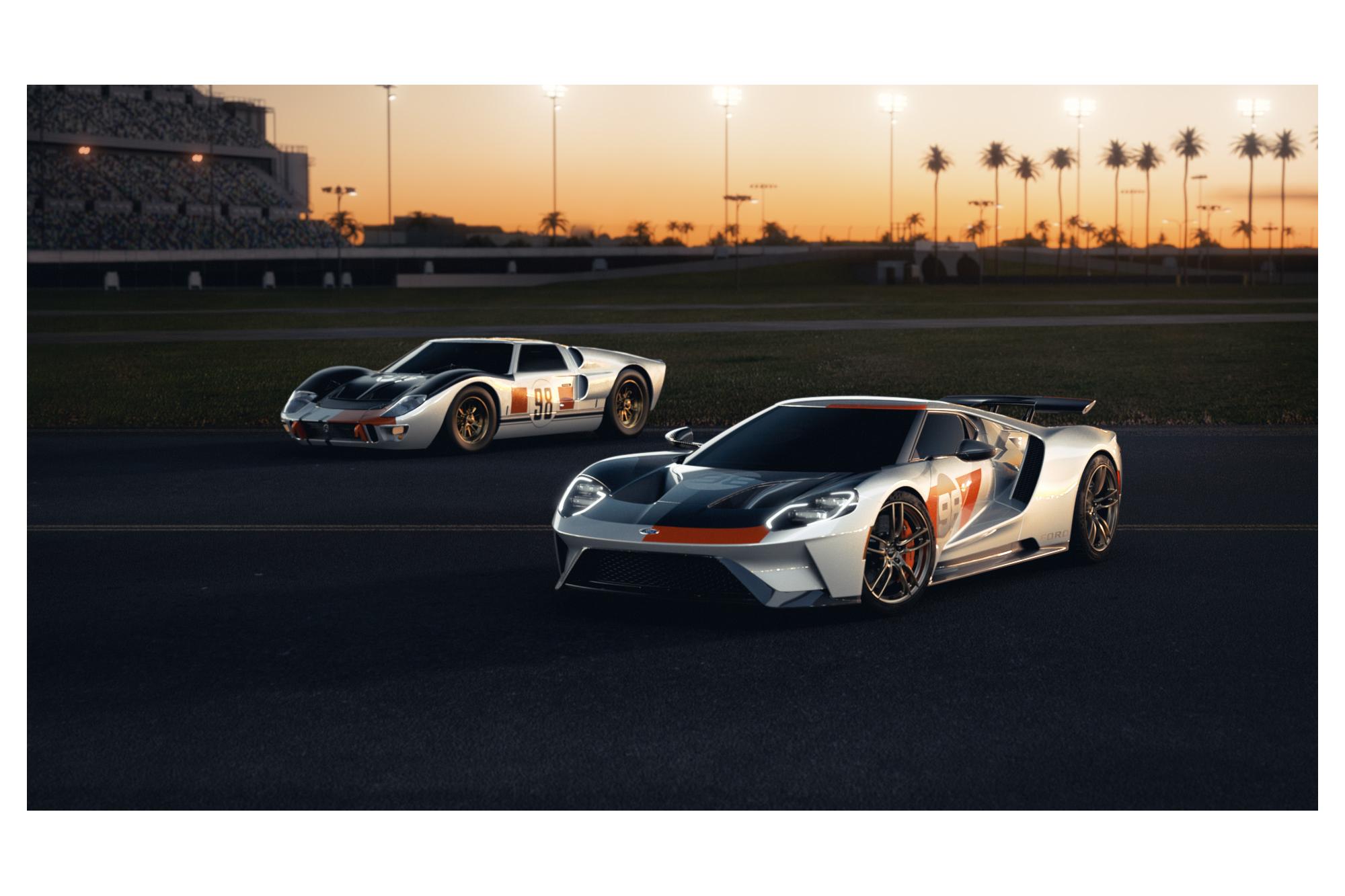 Η νέα έκδοση Heritage Edition και το πακέτο Studio Collection του Ford GT