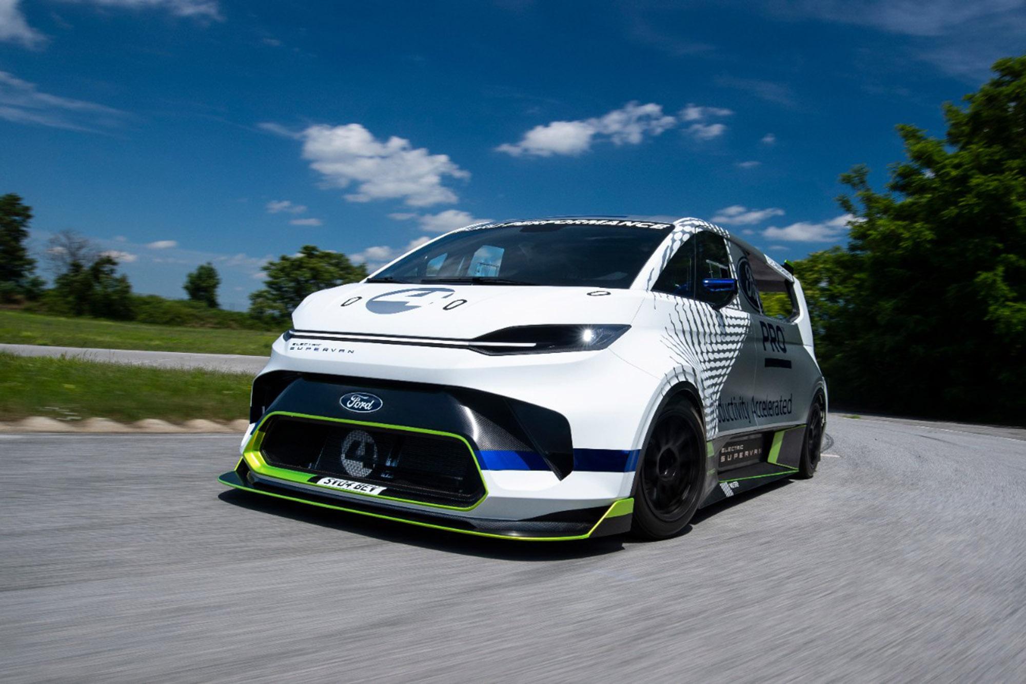 Το Electric SuperVan 4 στο Pikes Peak