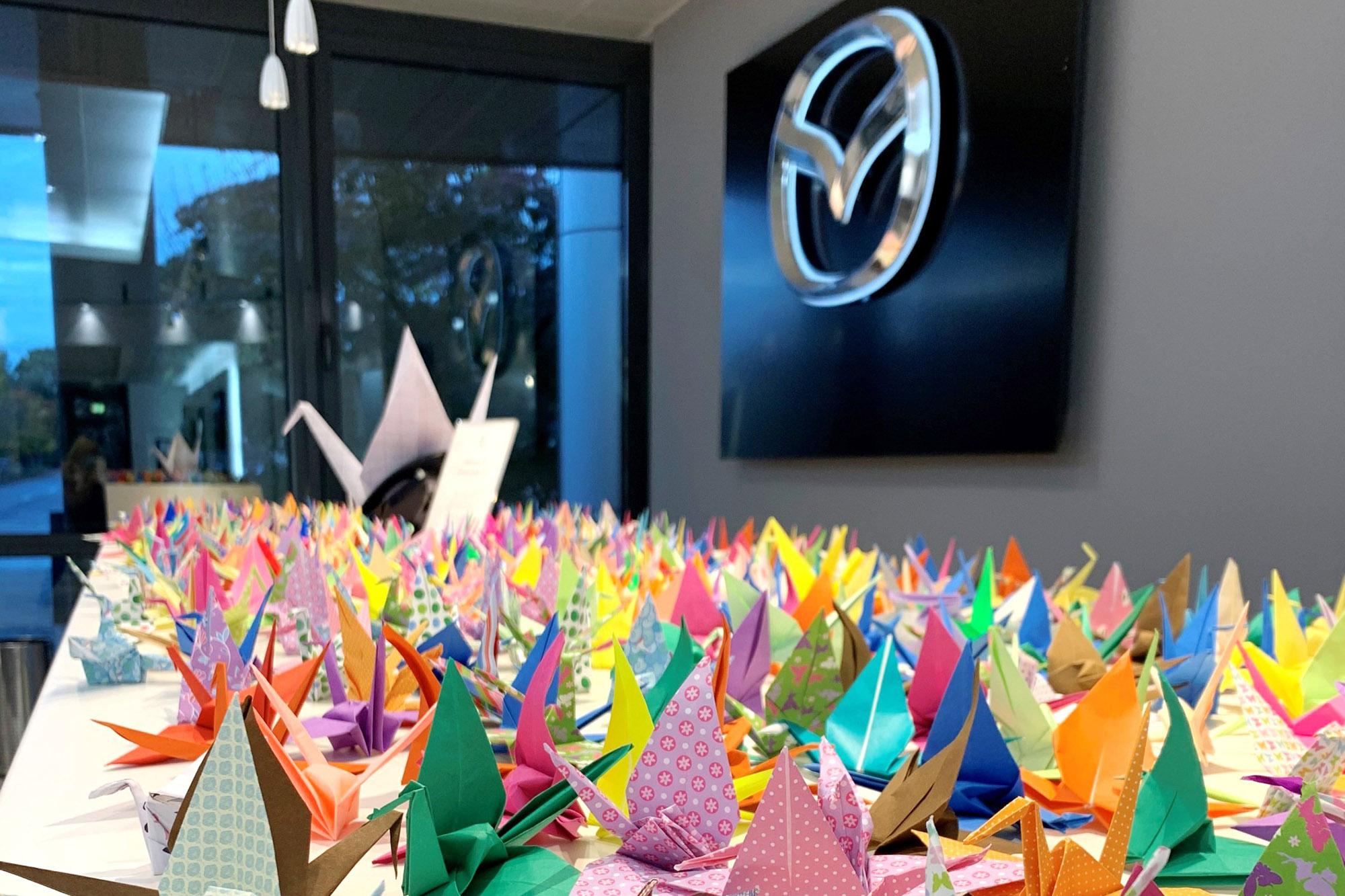 Mazda: O θρύλος του χάρτινου γερανού