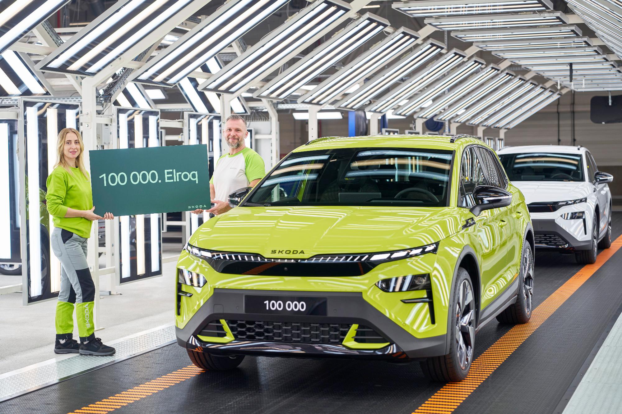 H Skoda παρήγαγε το 100.000ό Elroq