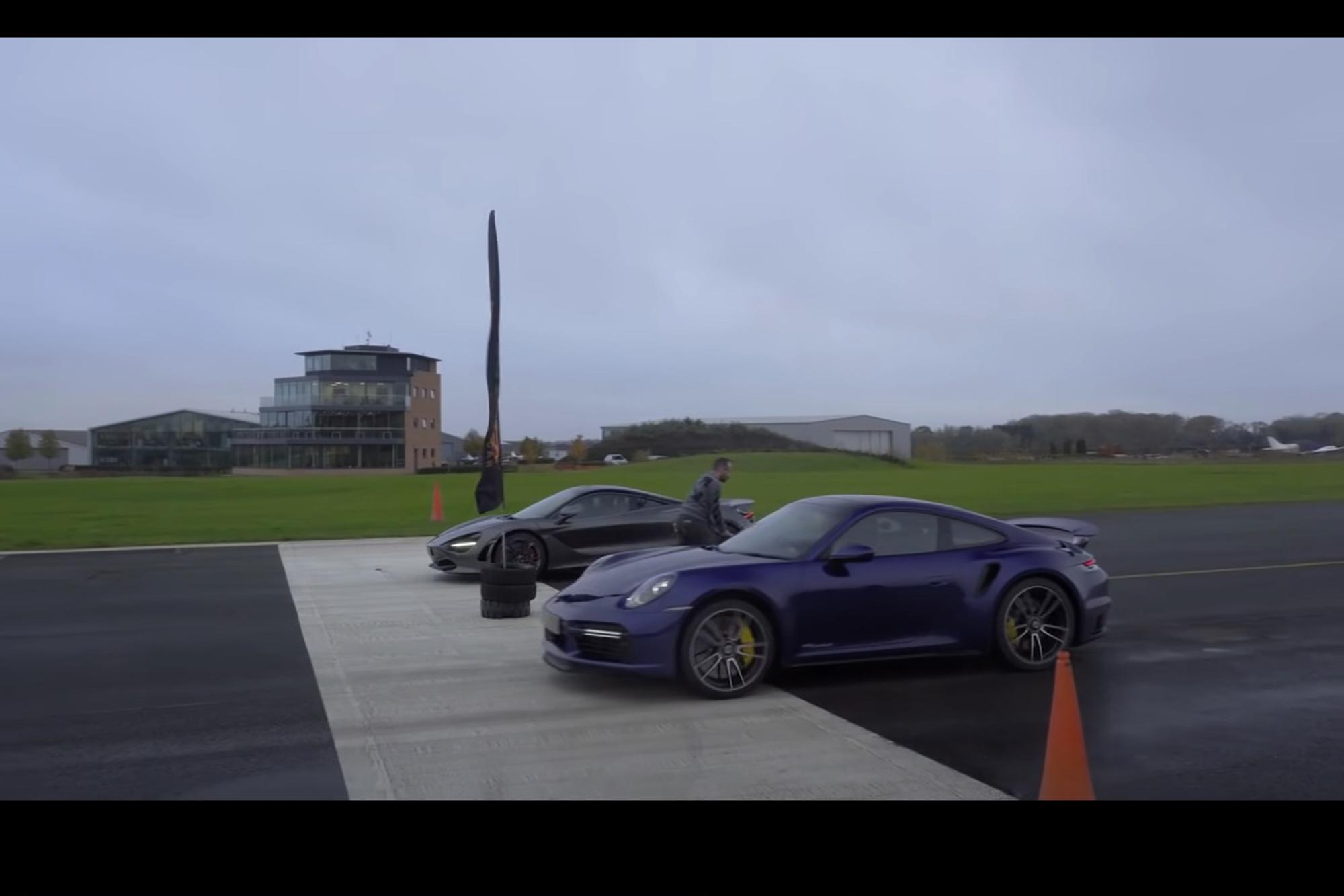 Porsche 911 Turbo S 992 VS McLaren 720S