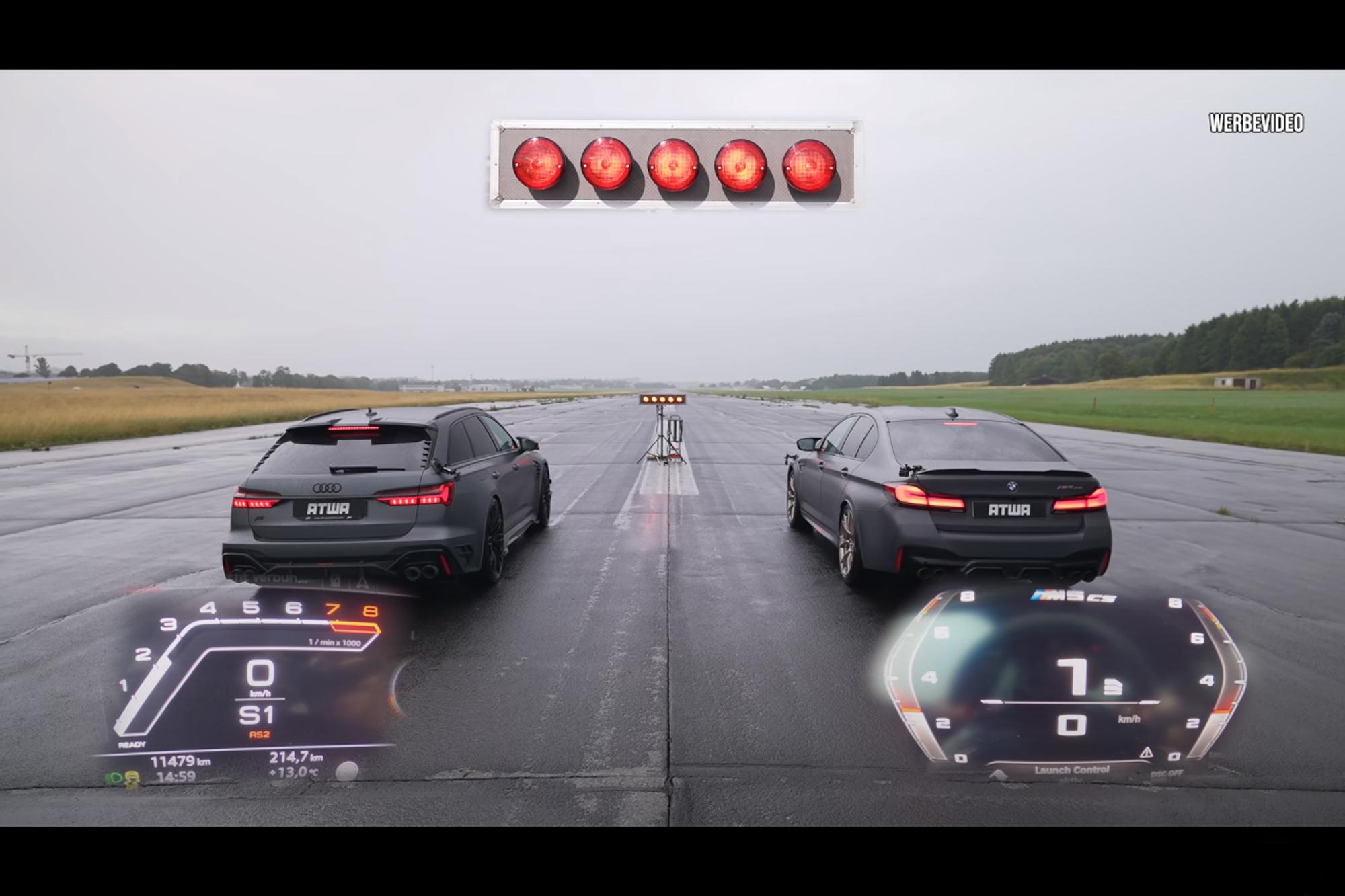 Audi RS6-R Abt VS BMW M5 CS