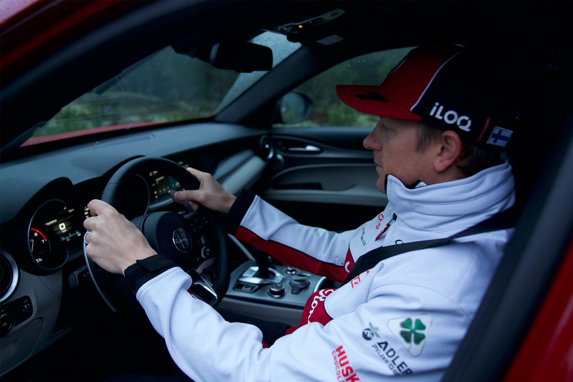 O Kimi Räikkönen επιλέγει τη Stelvio