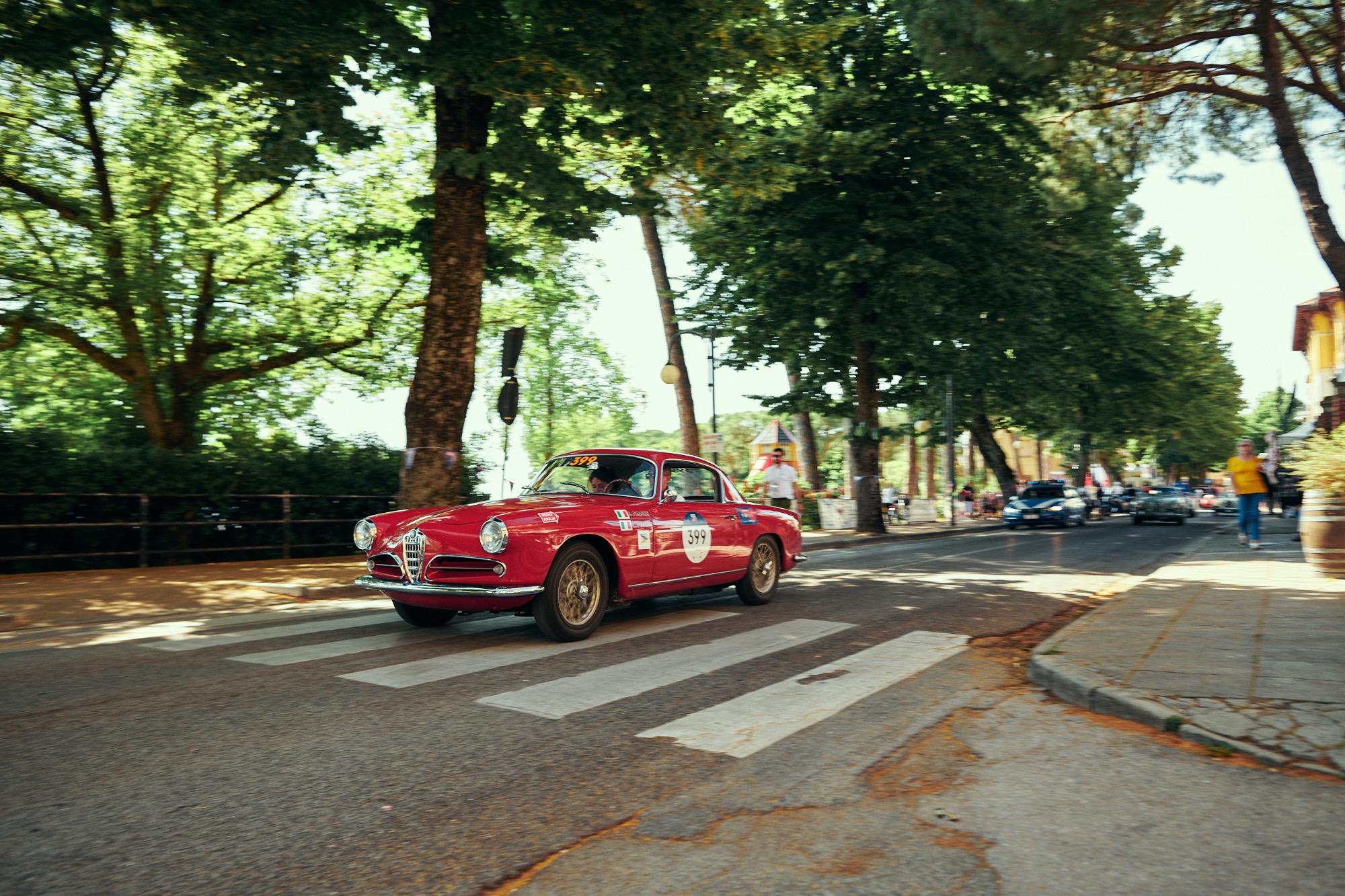 Στο 1000 Miglia με Alfa Romeo Super Sprint