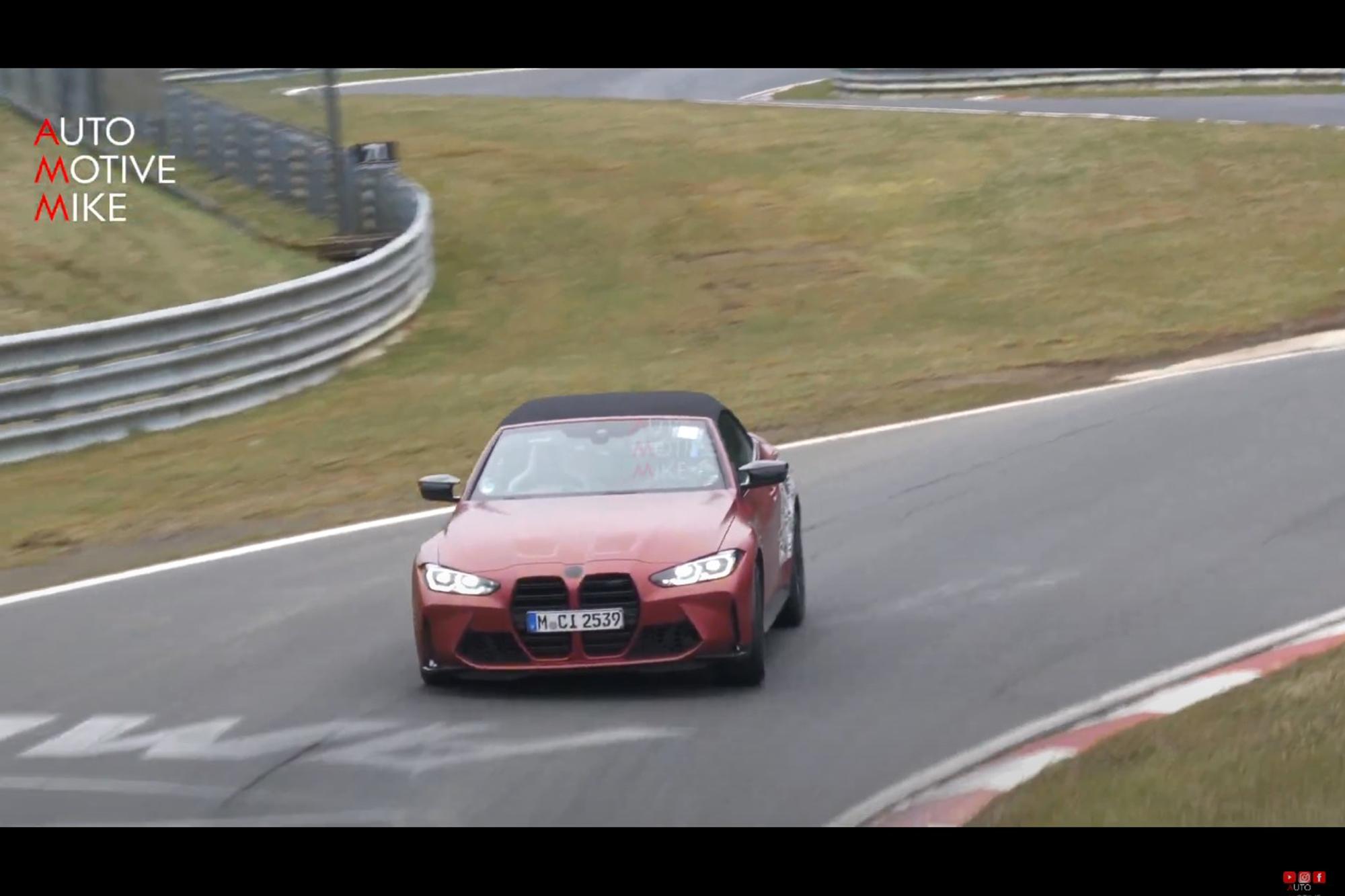 Η BMW M4 Convertible σε δοκιμές στο Ring