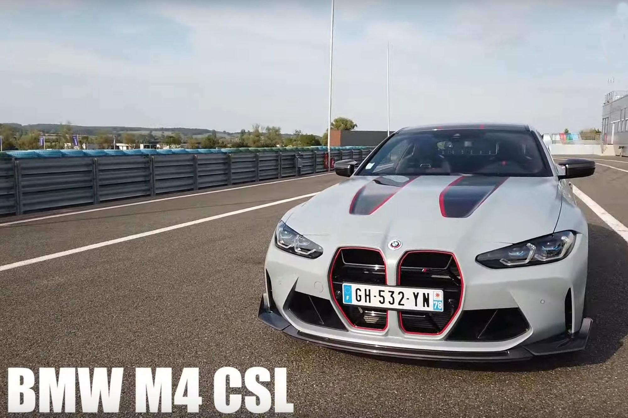 Δείτε την BMW M4 CSL να πιάνει την τελική της ταχύτητα