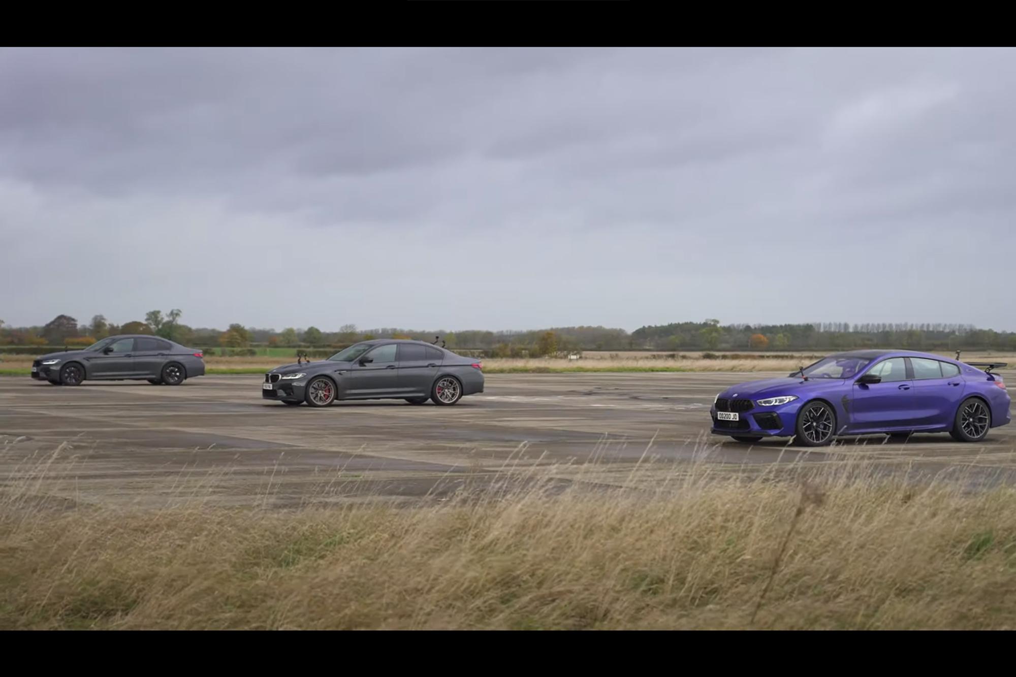 BMW M5 CS VS M5 Competition VS M8