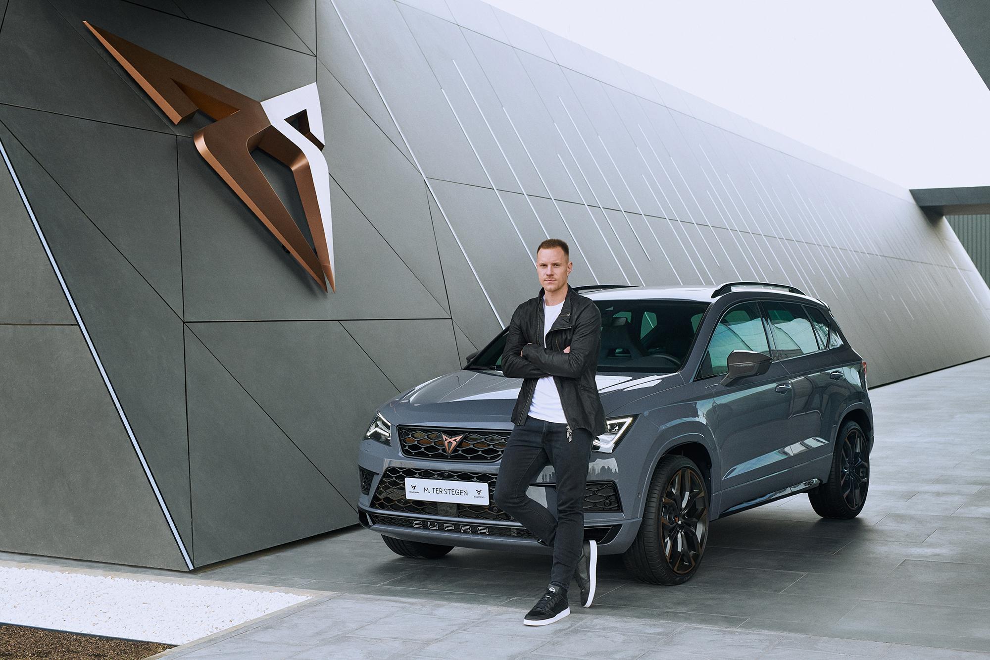 O Marc Τer Stegen, ο νέος πρεσβευτής της Cupra