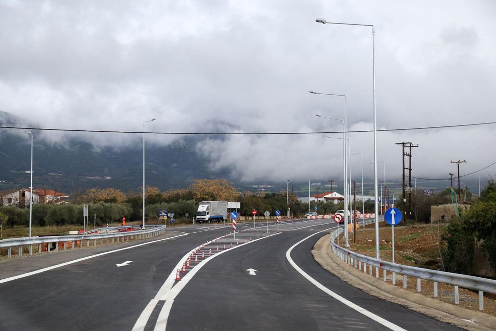 Στην κυκλοφορία τα πρώτα 5km του άξονα Θεσσαλονίκη-Πολύγυρος