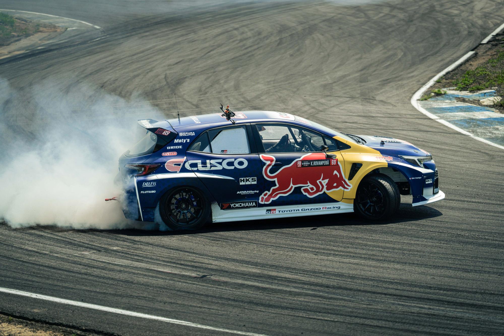Ο Kalle Rovanpera κερδίζει στο Formula Drift Japan