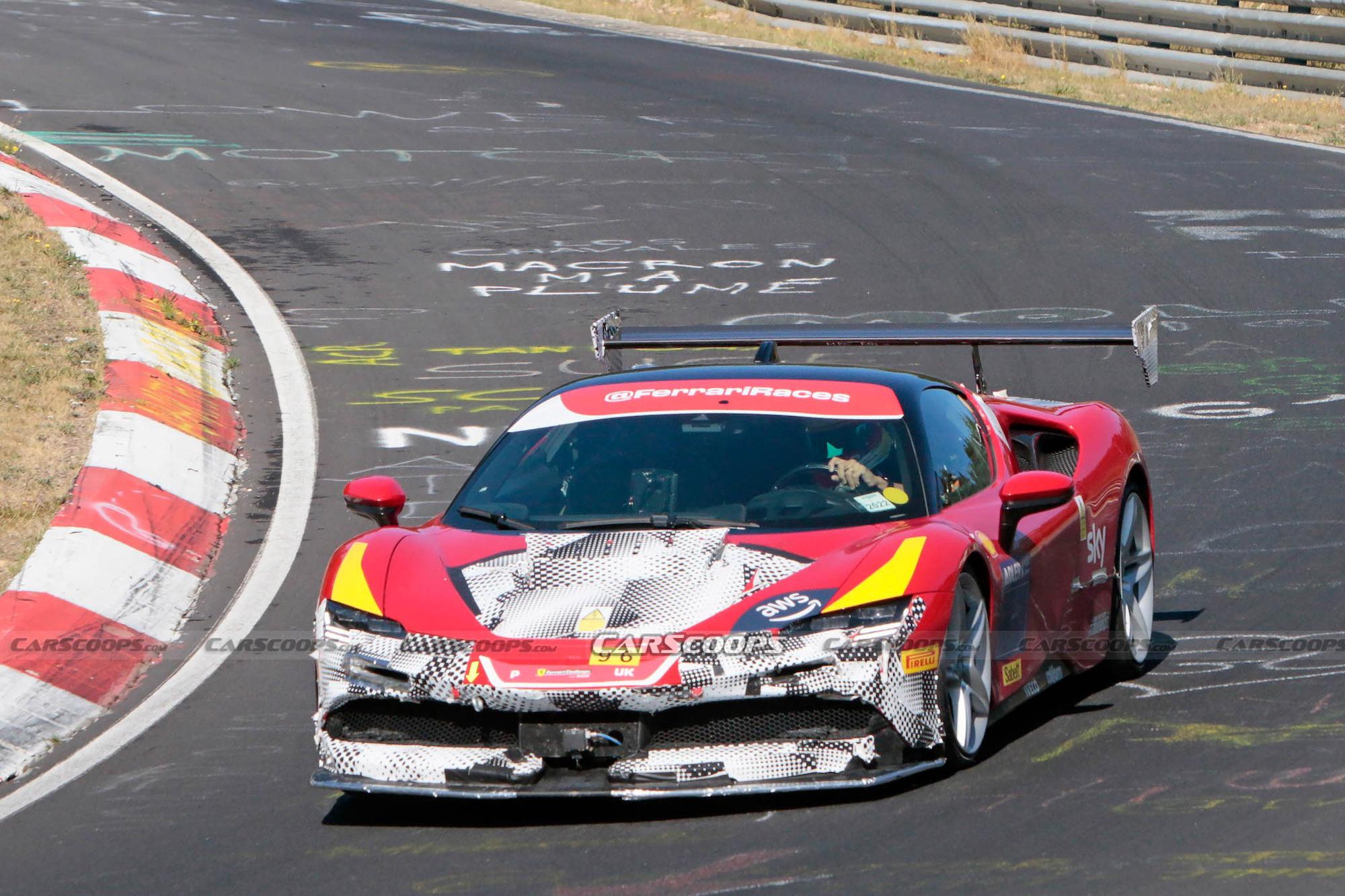 Spyshots: Ferrari SF90 VS