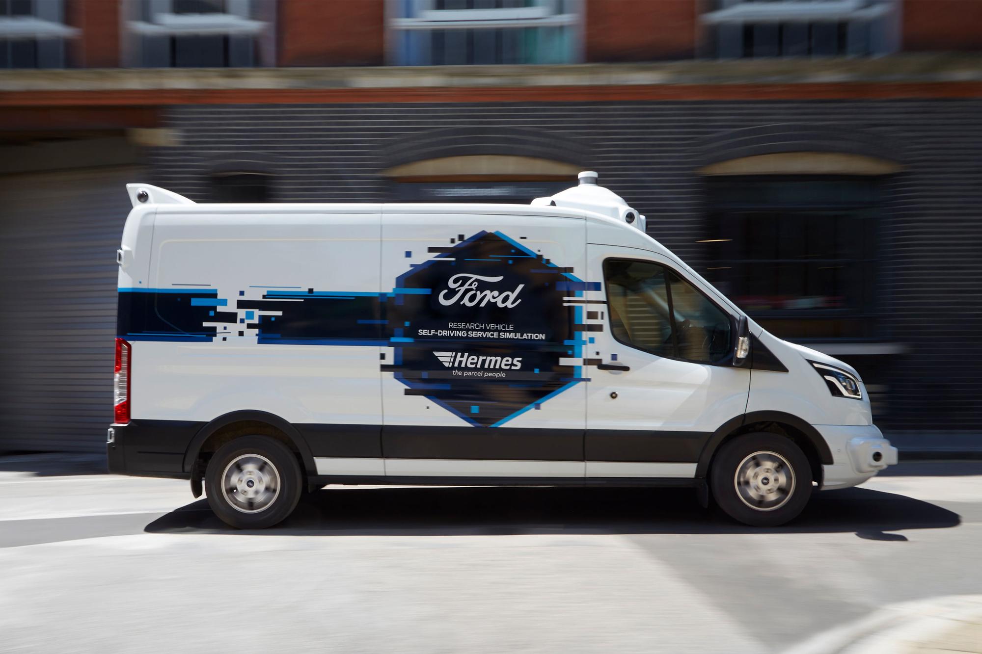 Βαν χωρίς οδηγό από την Ford