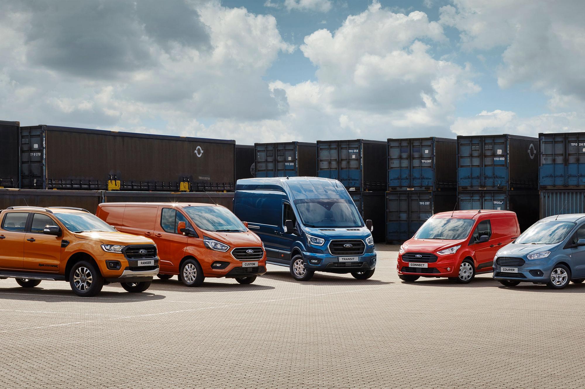 Πρωτιά της Ford στα LCV στην Ελλάδα. 