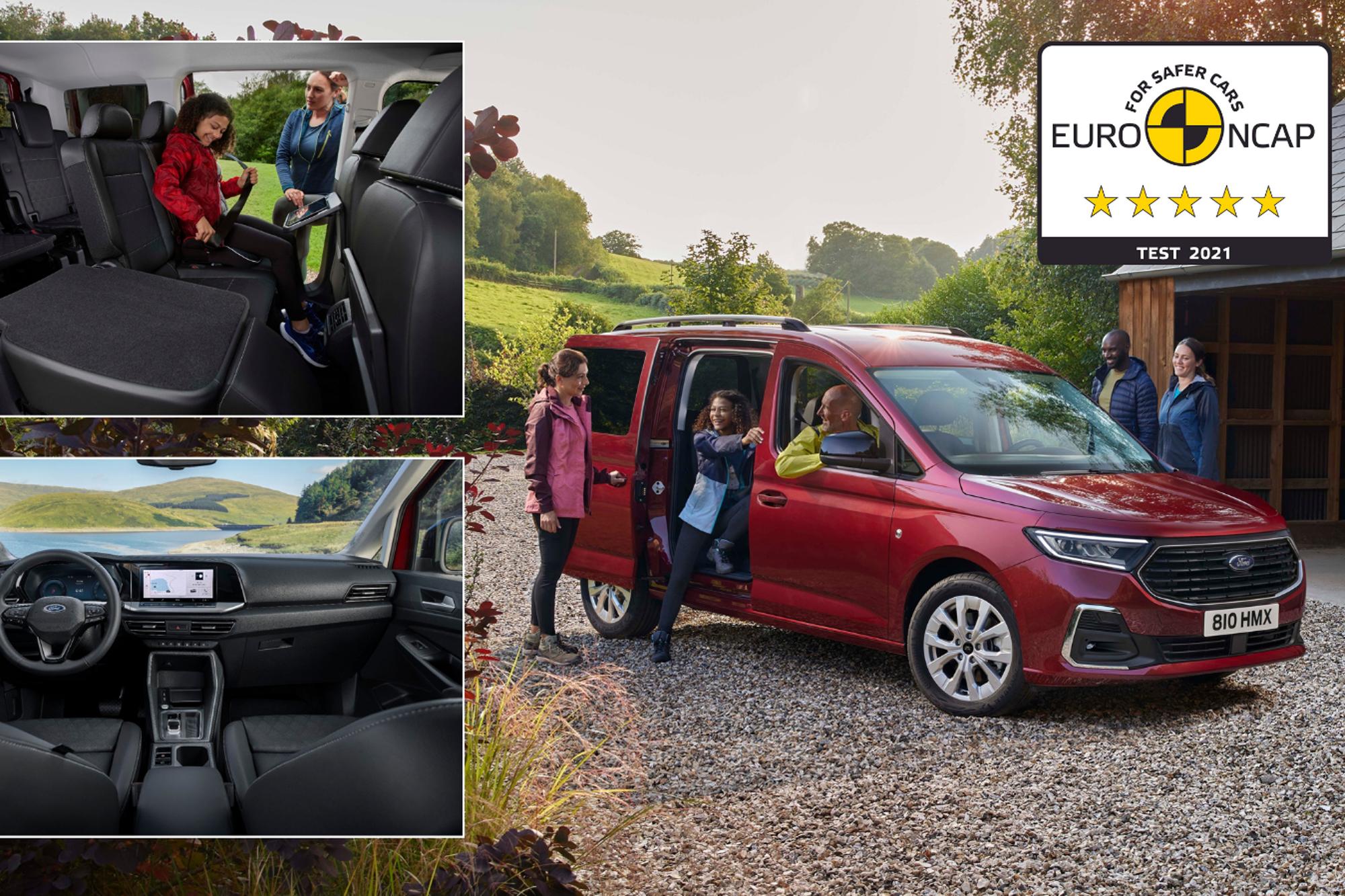 Πέντε αστέρια για το Ford Tourneo Connect