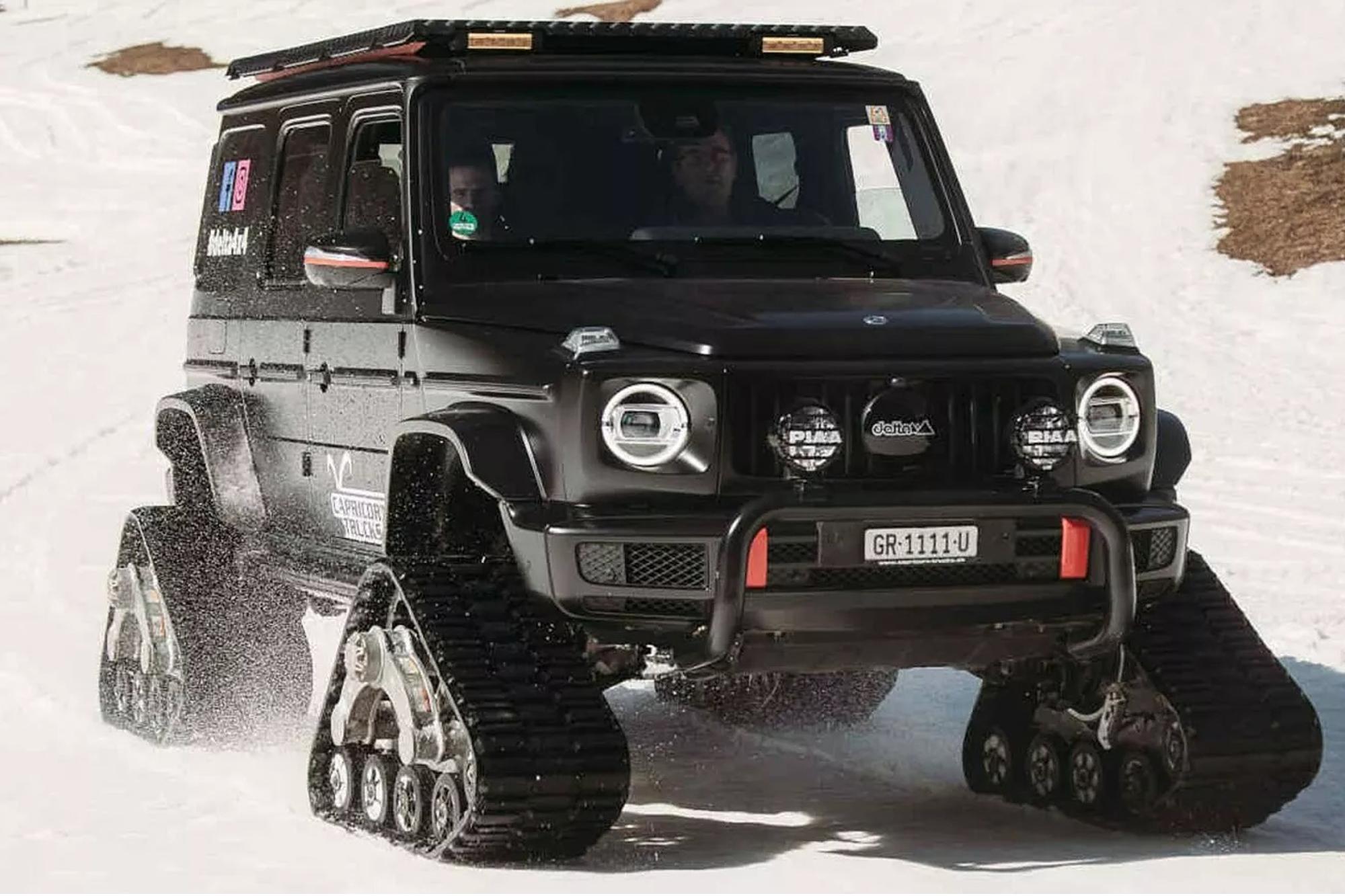 G-Class με ερπύστριες!