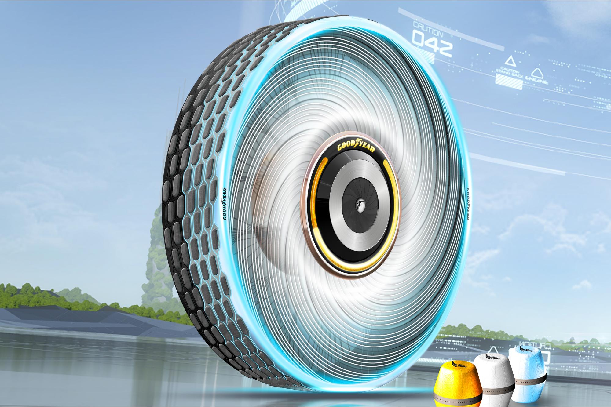 Νέο Πρωτότυπο Ελαστικό Goodyear reCharge
