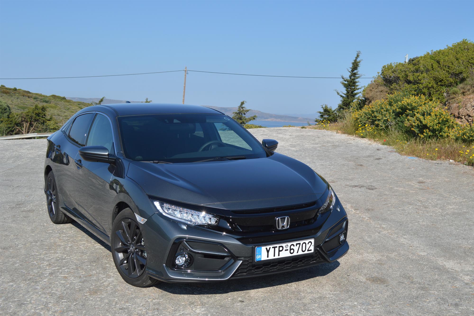 Δοκιμή Αυτοκινήτου Honda Civic 5D 1.0 Turbo MT ELEGANCE