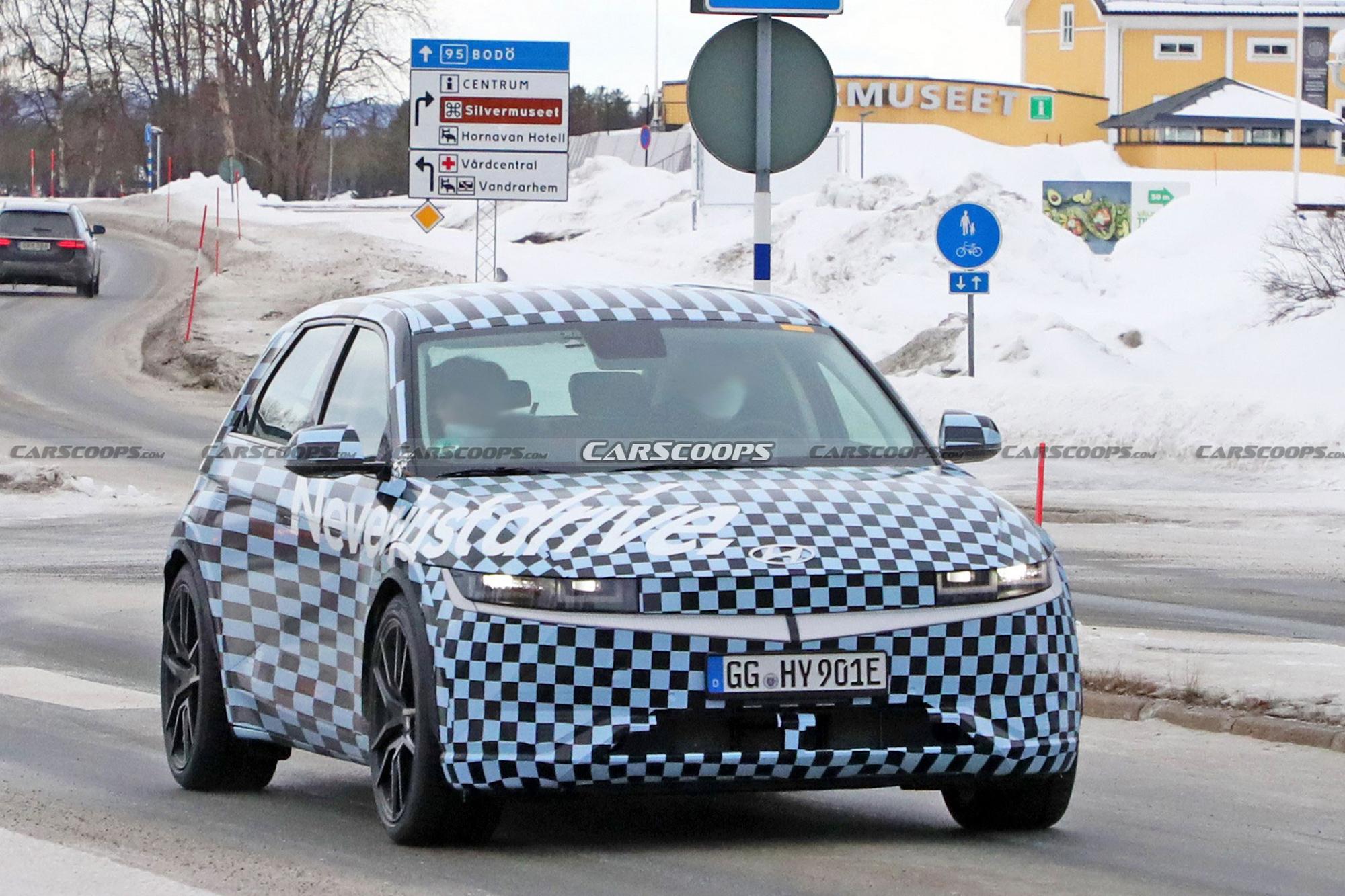 Spyshots: Το Hyundai Ioniq 5 N