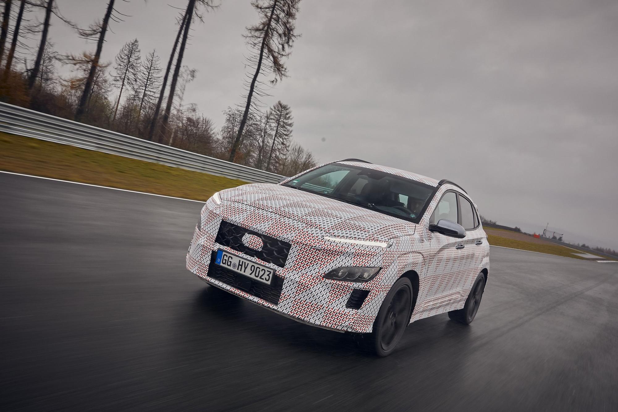 Teaser του Hyundai Kona N