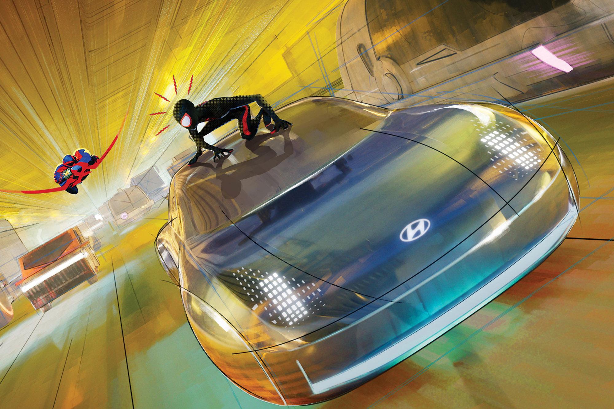 Η Hyundai ηλεκτρίζει τον Spider-Man