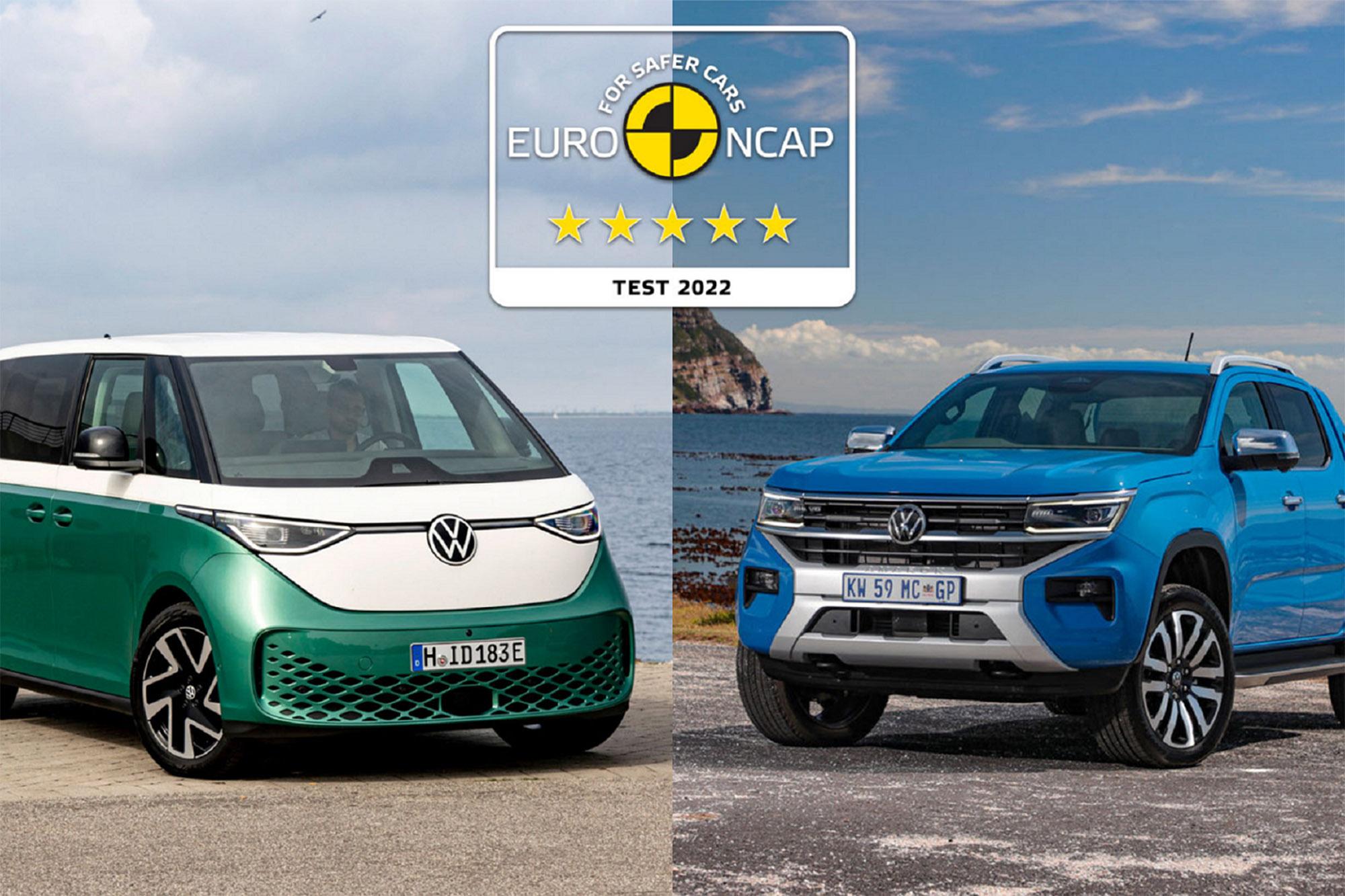 Ασφάλεια 5 αστέρων για τα Volkswagen ID. Buzz, και Amarok