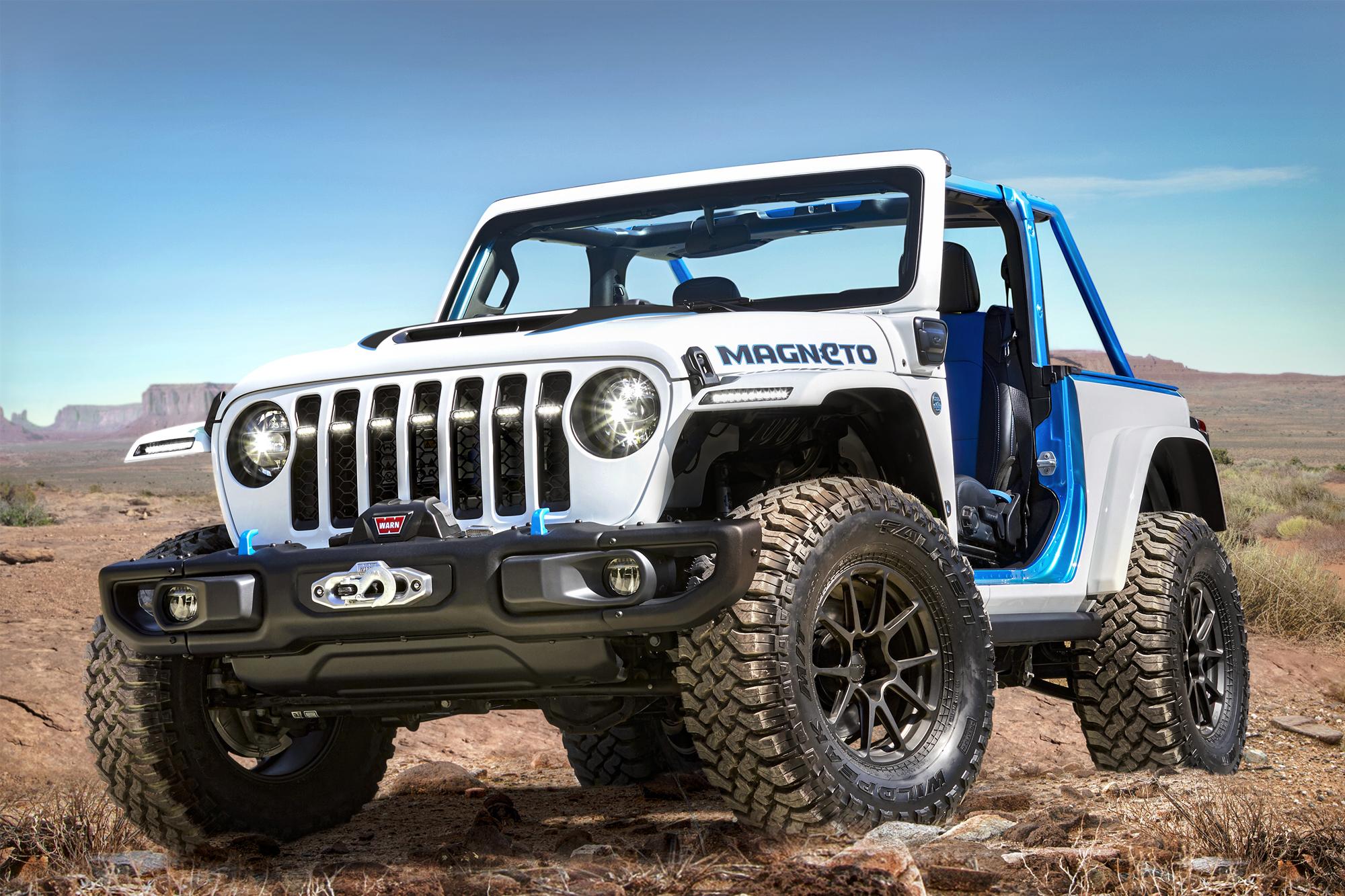 Magneto, το πρώτο αμιγώς ηλεκτρικό Jeep