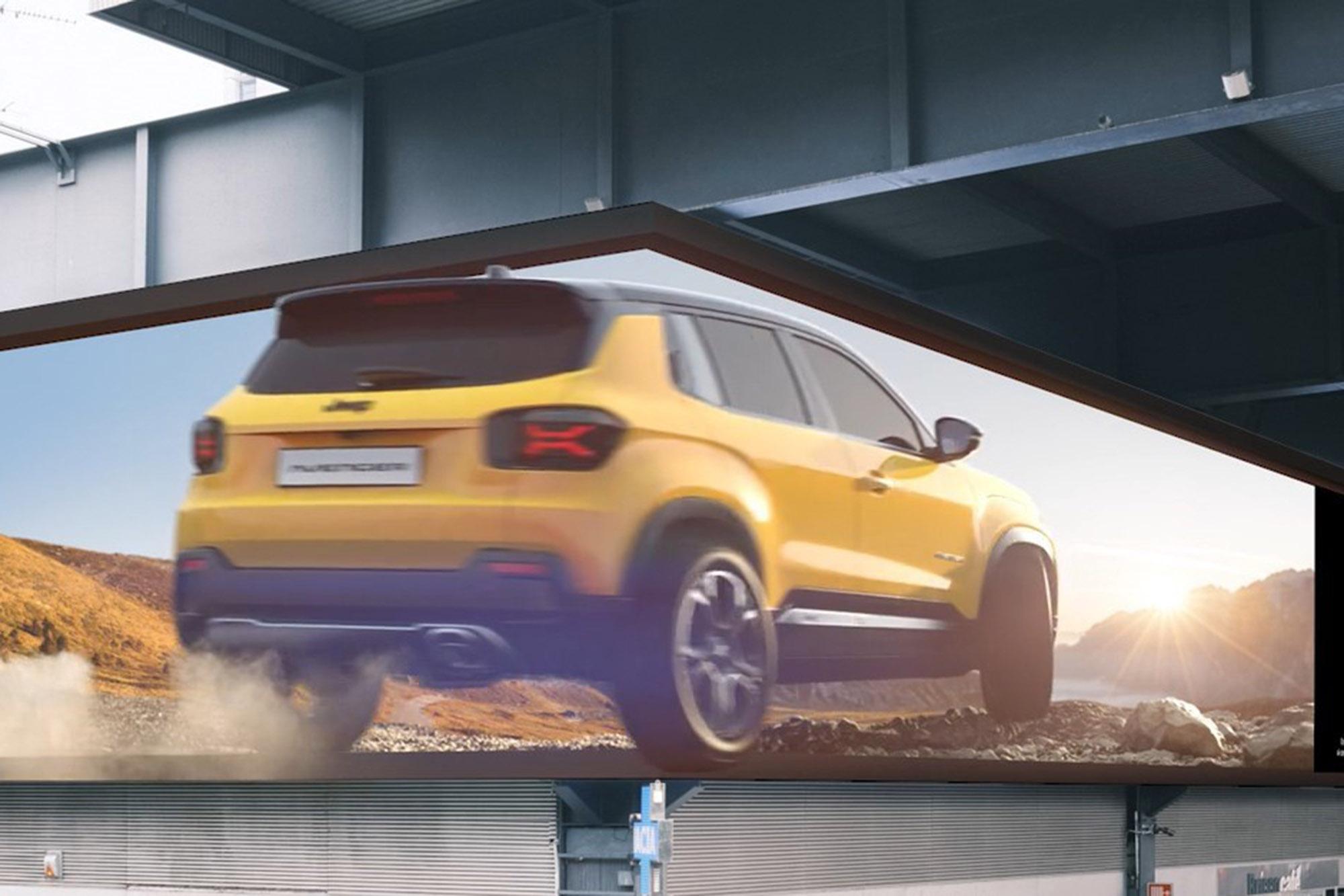 Το πιο compact Jeep μπαίνει στη μεγαλύτερη οθόνη της Ιταλίας