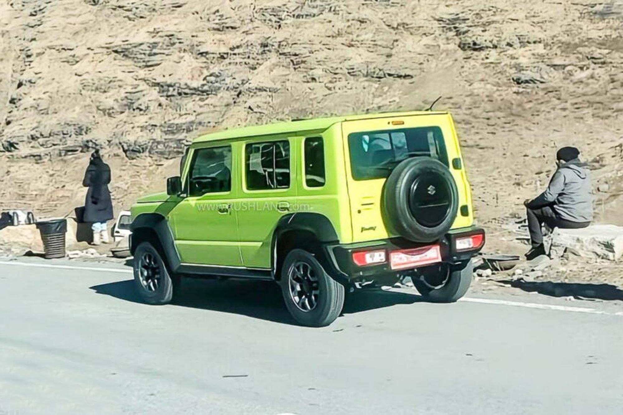 Spyshots: Suzuki Jimny 5 door