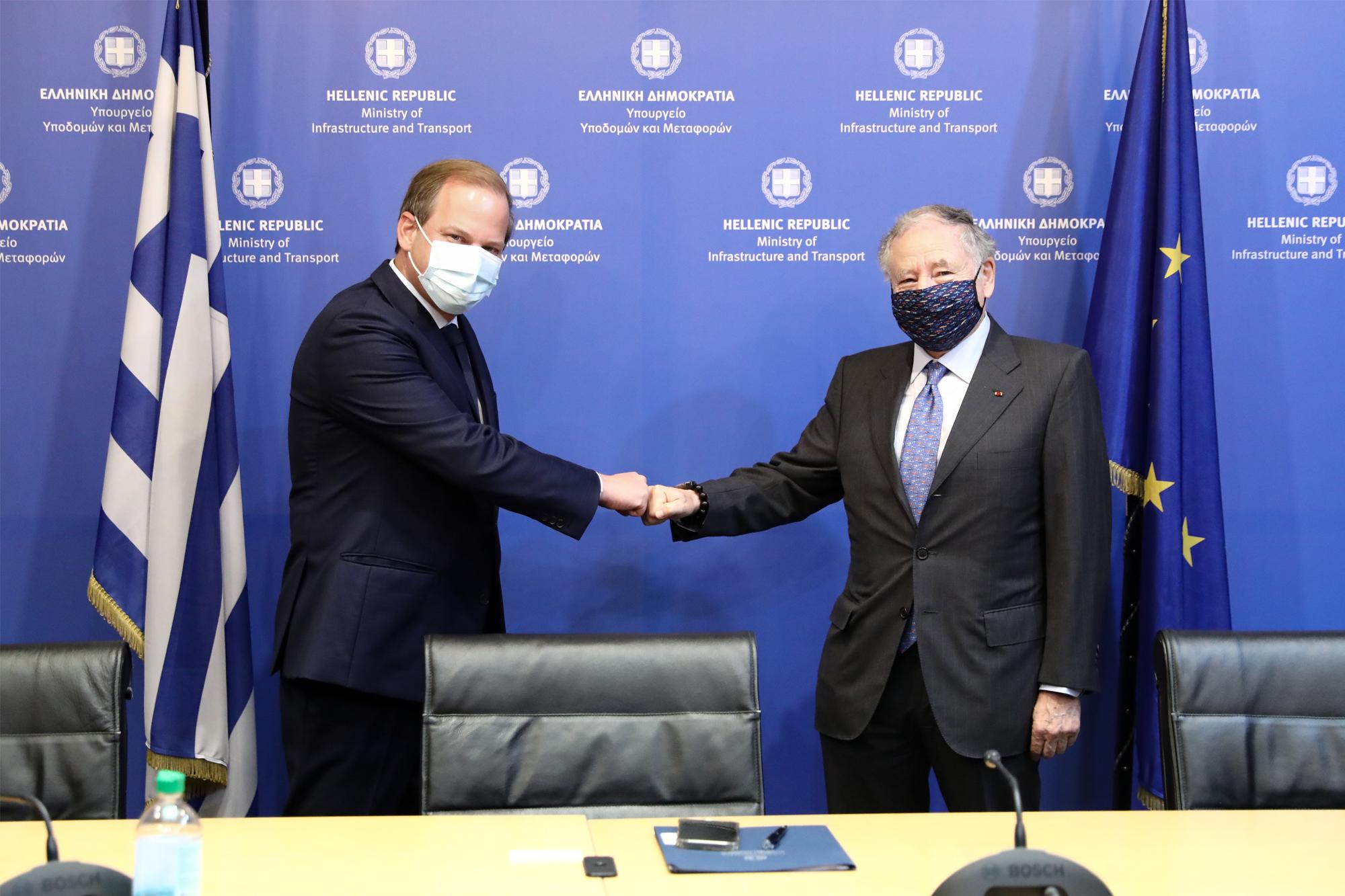 Συνάντηση του Κώστα Καραμανλή με τον JeanTodt