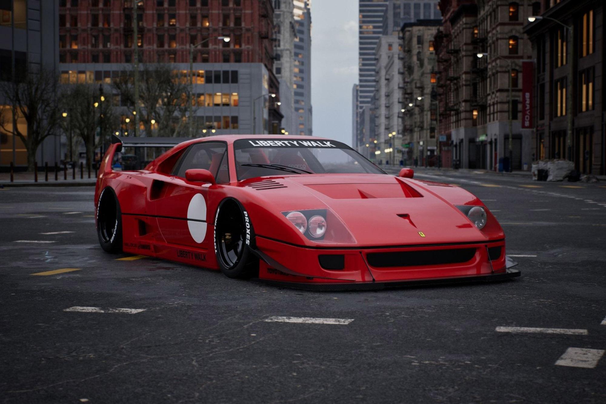 Μία Ferrari F40 με Ιαπωνική… κουλτούρα