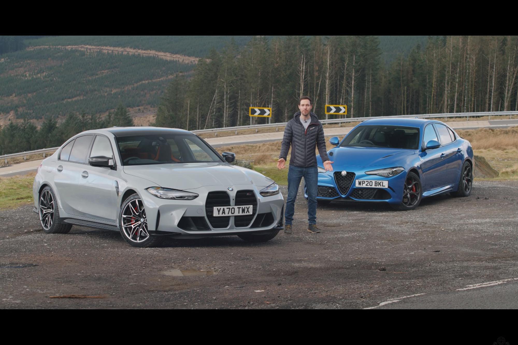 BMW M3 Competition VS Alfa Romeo Giulia Quadrifoglio