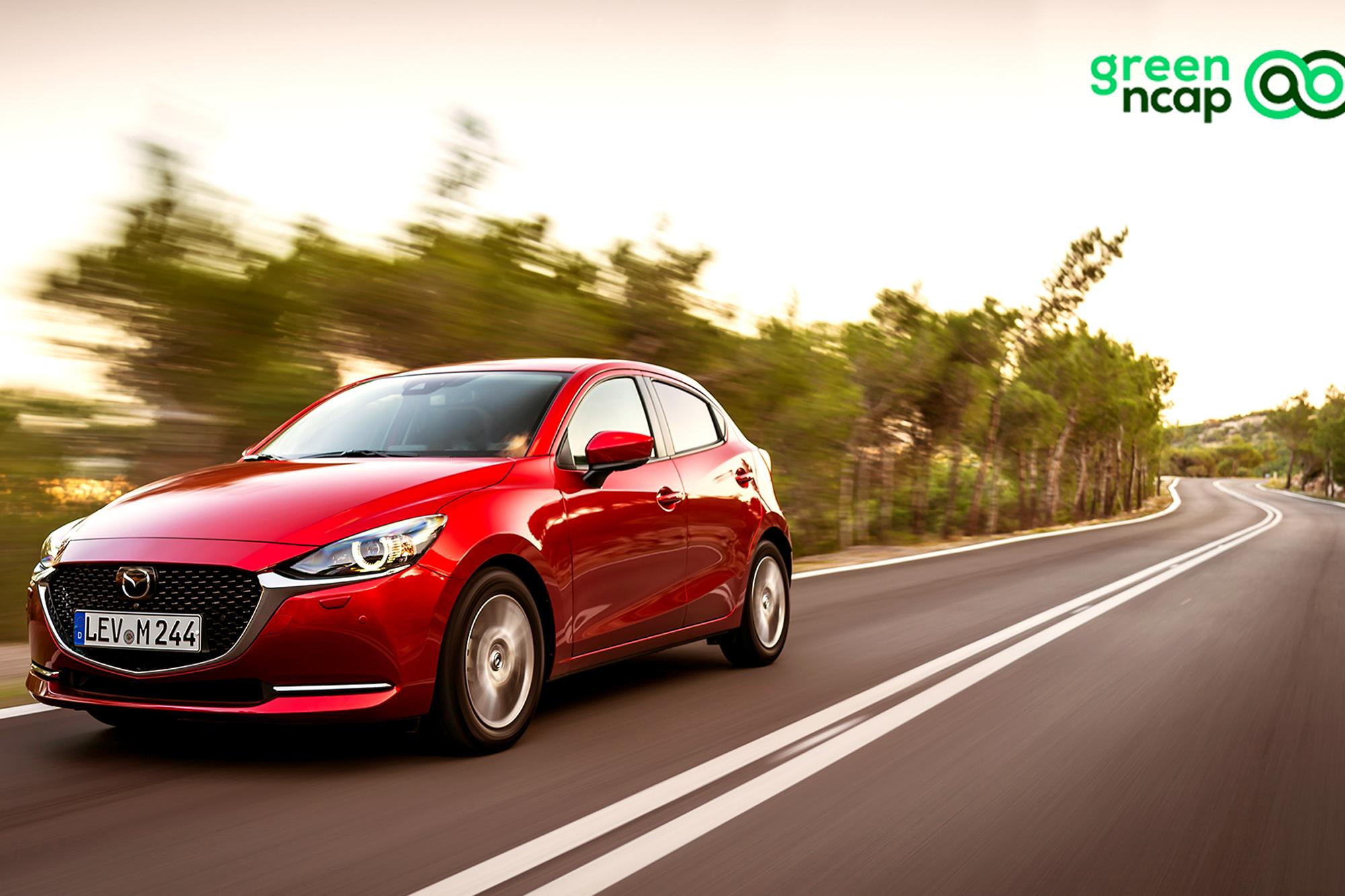 Το Mazda2 διακρίνεται στο Green NCAP