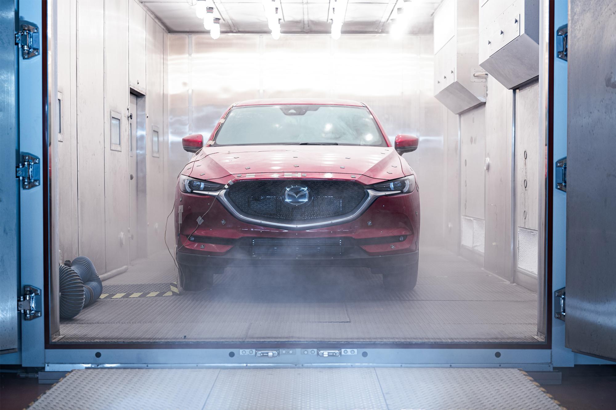 Οι εγκαταστάσεις δοκιμών της Mazda