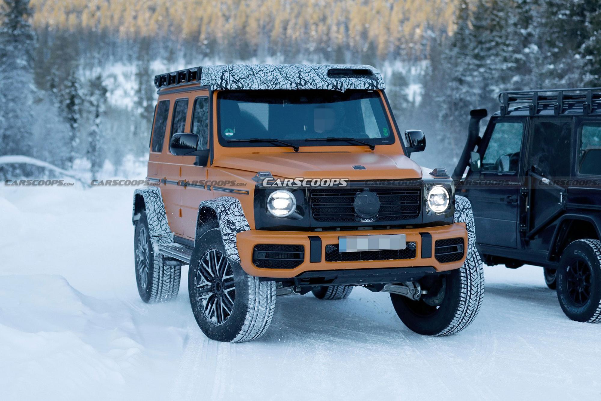 Spyshots: Mercedes-AMG G63