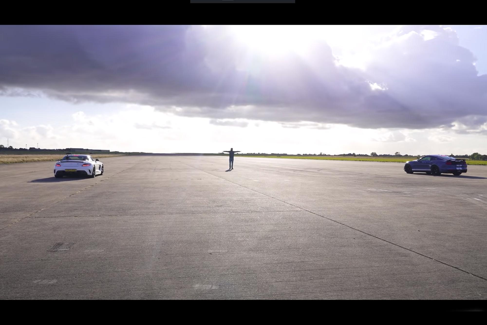 AGM SLS Black Series VS Ford Mustang Shelby GT500