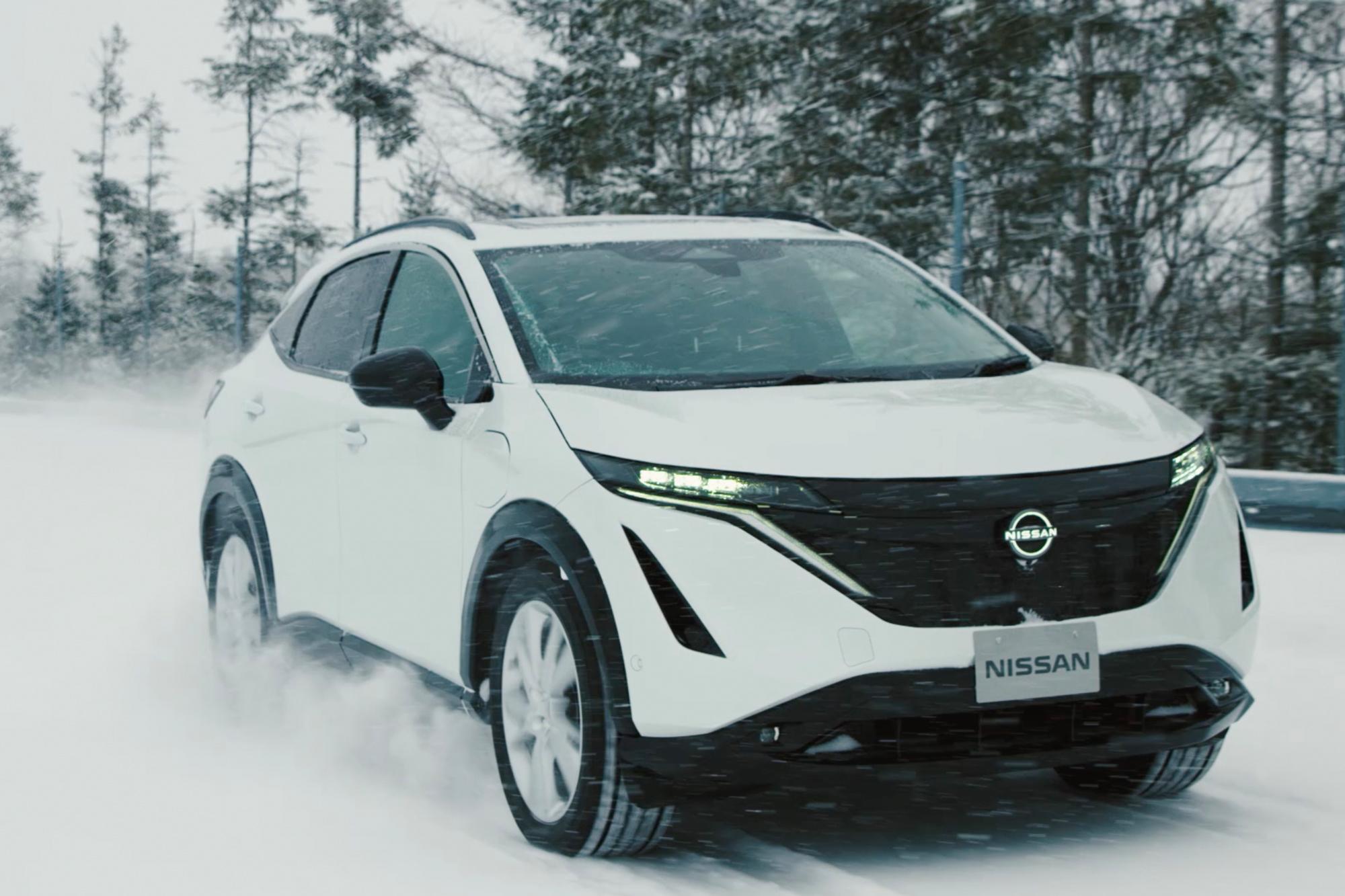 Η Nissan συνεχίζει τις δοκιμές του Ariya