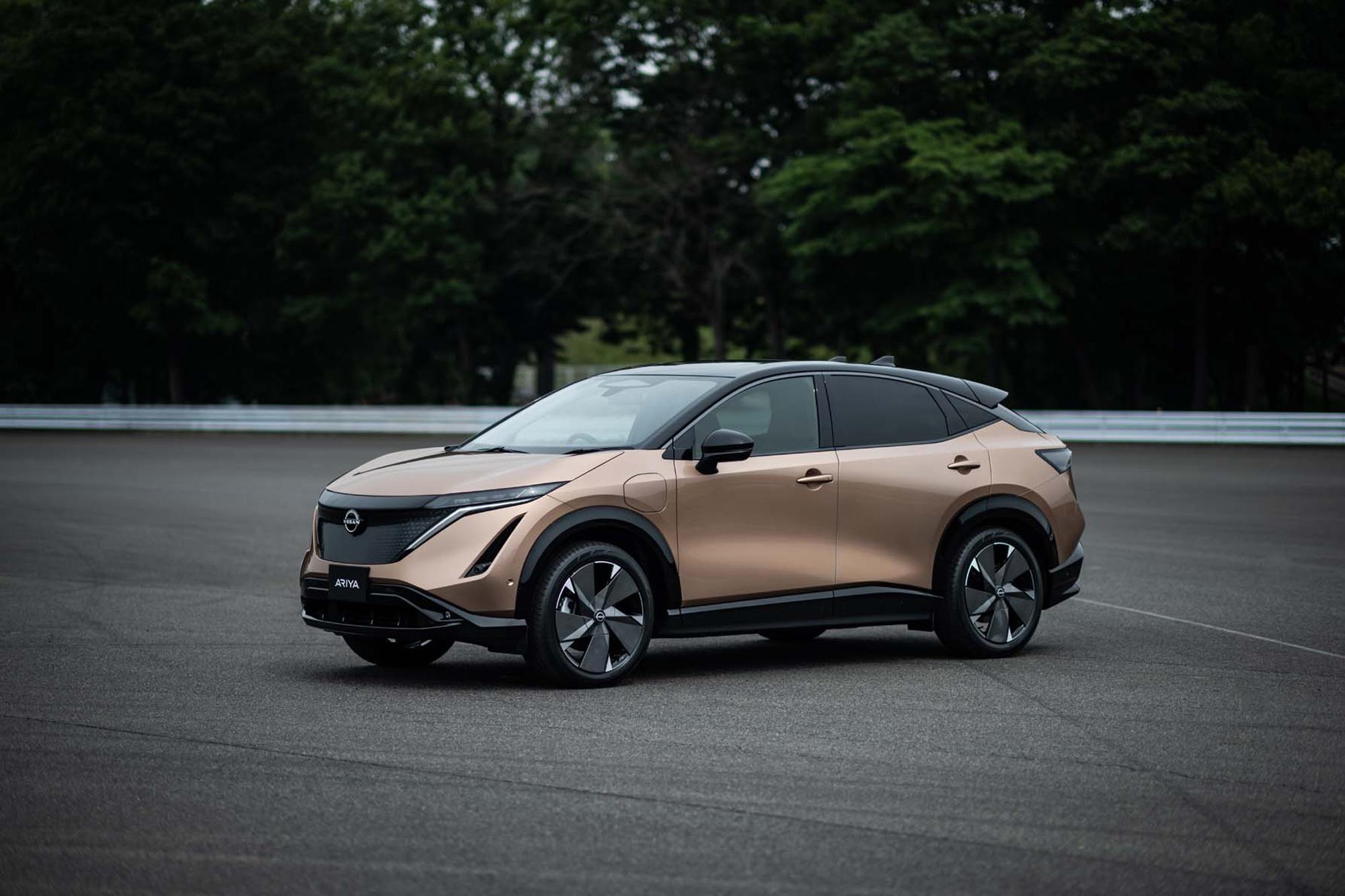 Οι πρώτες οδηγικές δοκιμές του Nissan Ariya στην Ιαπωνία