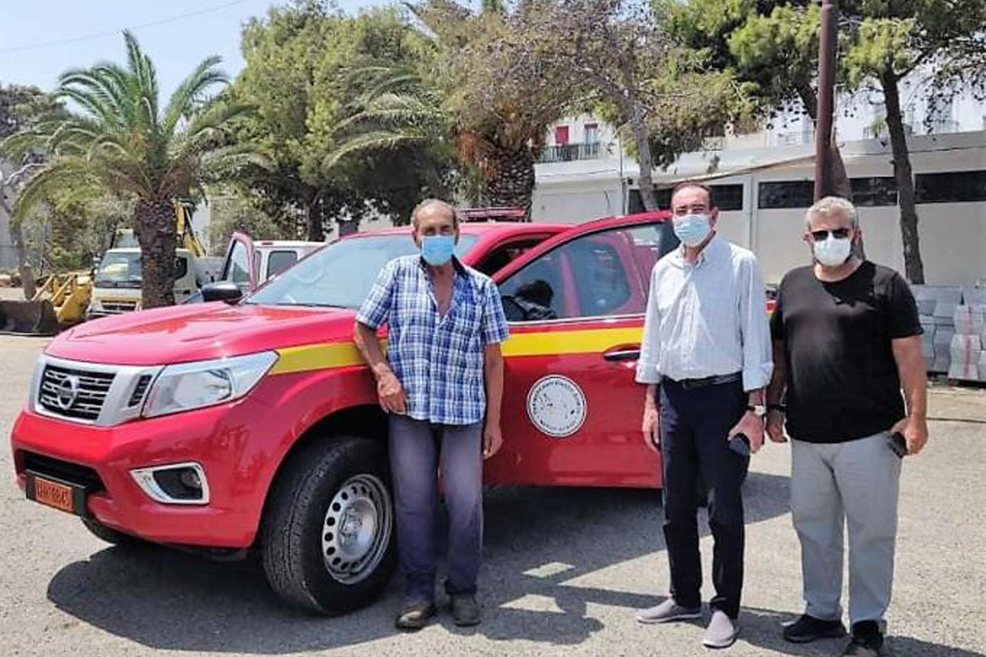 Δωρεά πυροσβεστικού οχήματος