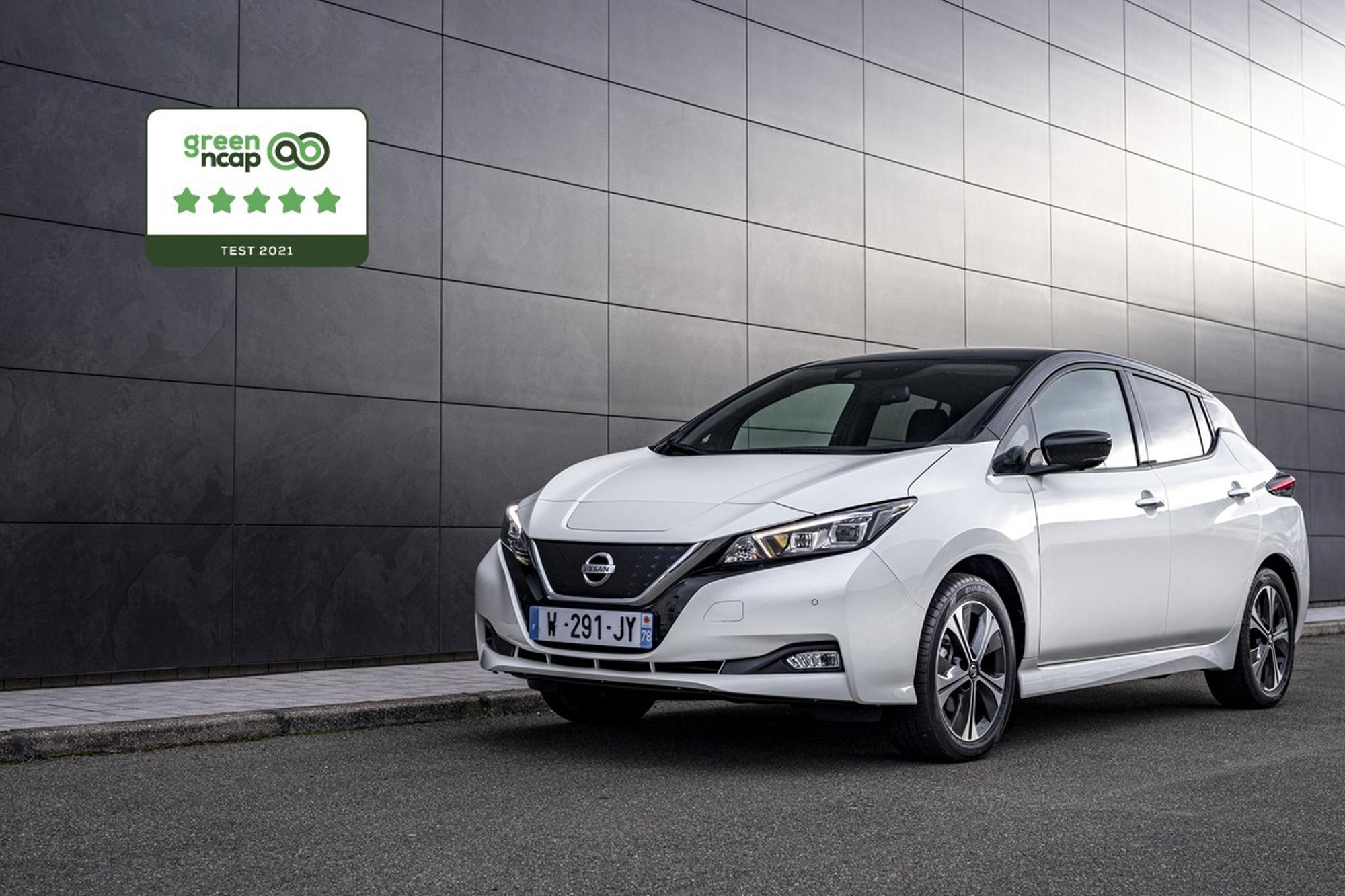 Το Nissan LEAF e+ απέσπασε πέντε αστέρια στο Green NCAP