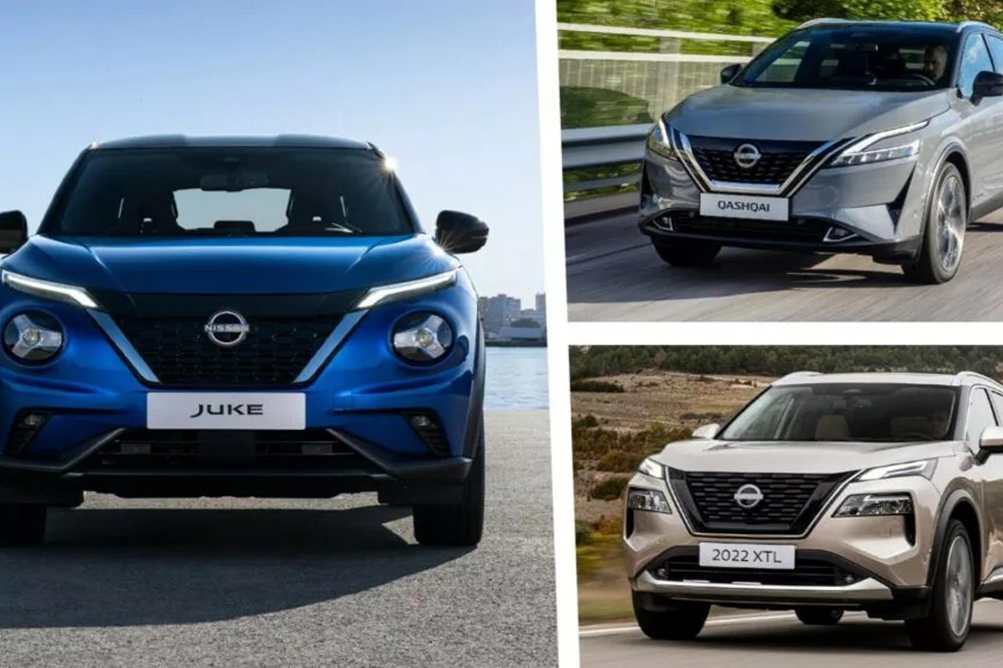 Τα Nissan Juke, Qashqai και X-Trail θα γίνουν ηλεκτρικά το 2025