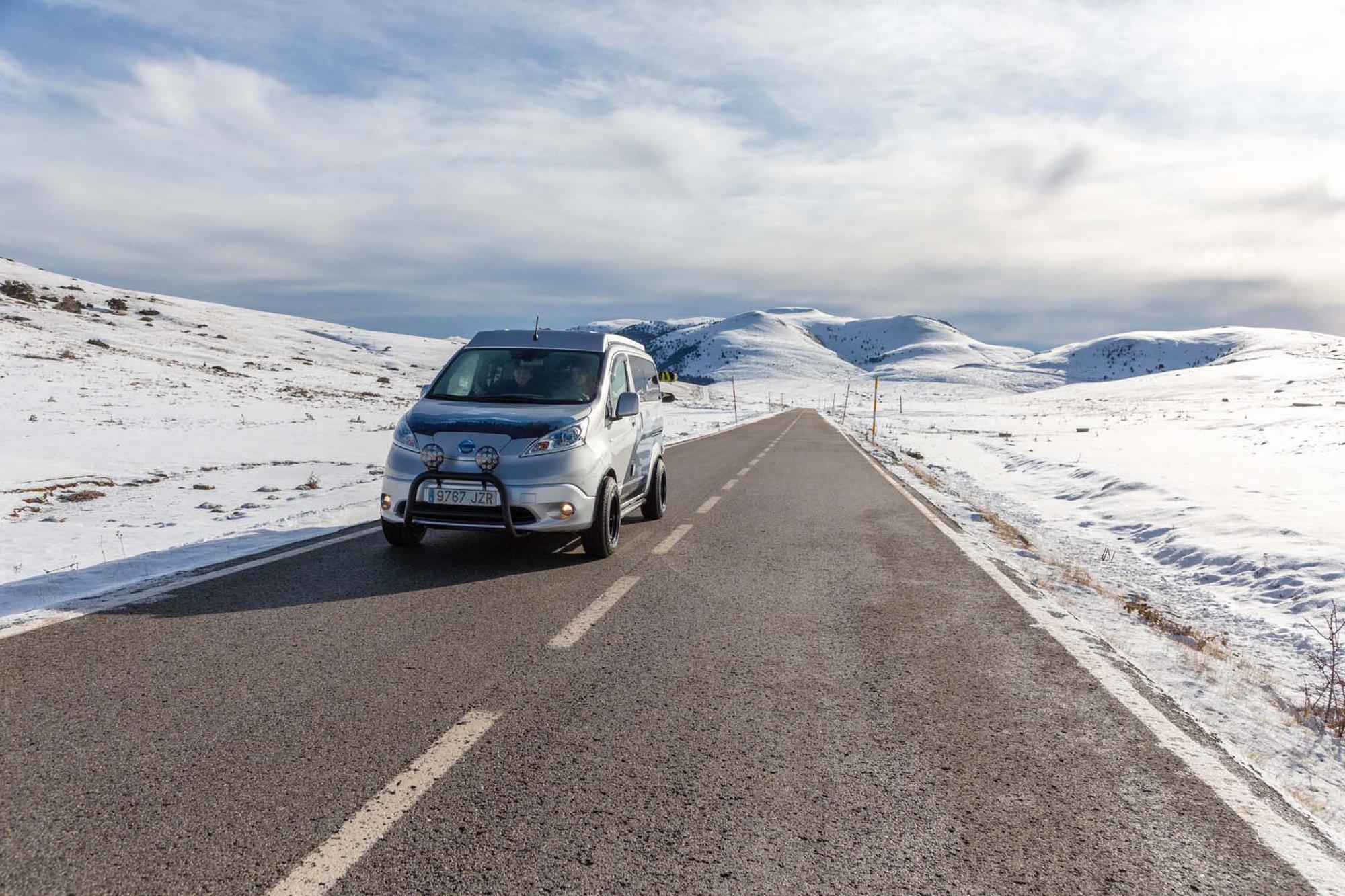 Nissan e-NV200 Winter Camper