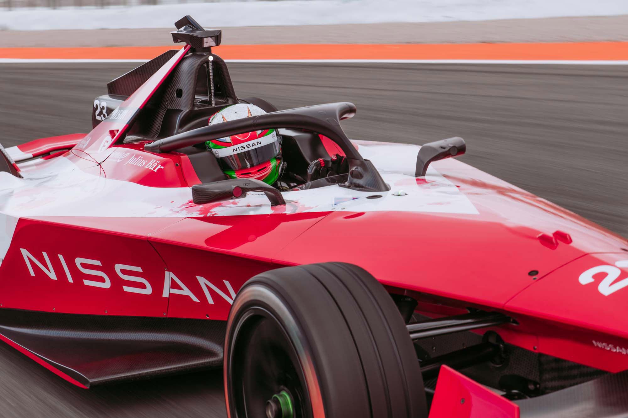 Nissan Formula E Team λίγο πριν την εκκίνηση του πρωταθλήματος
