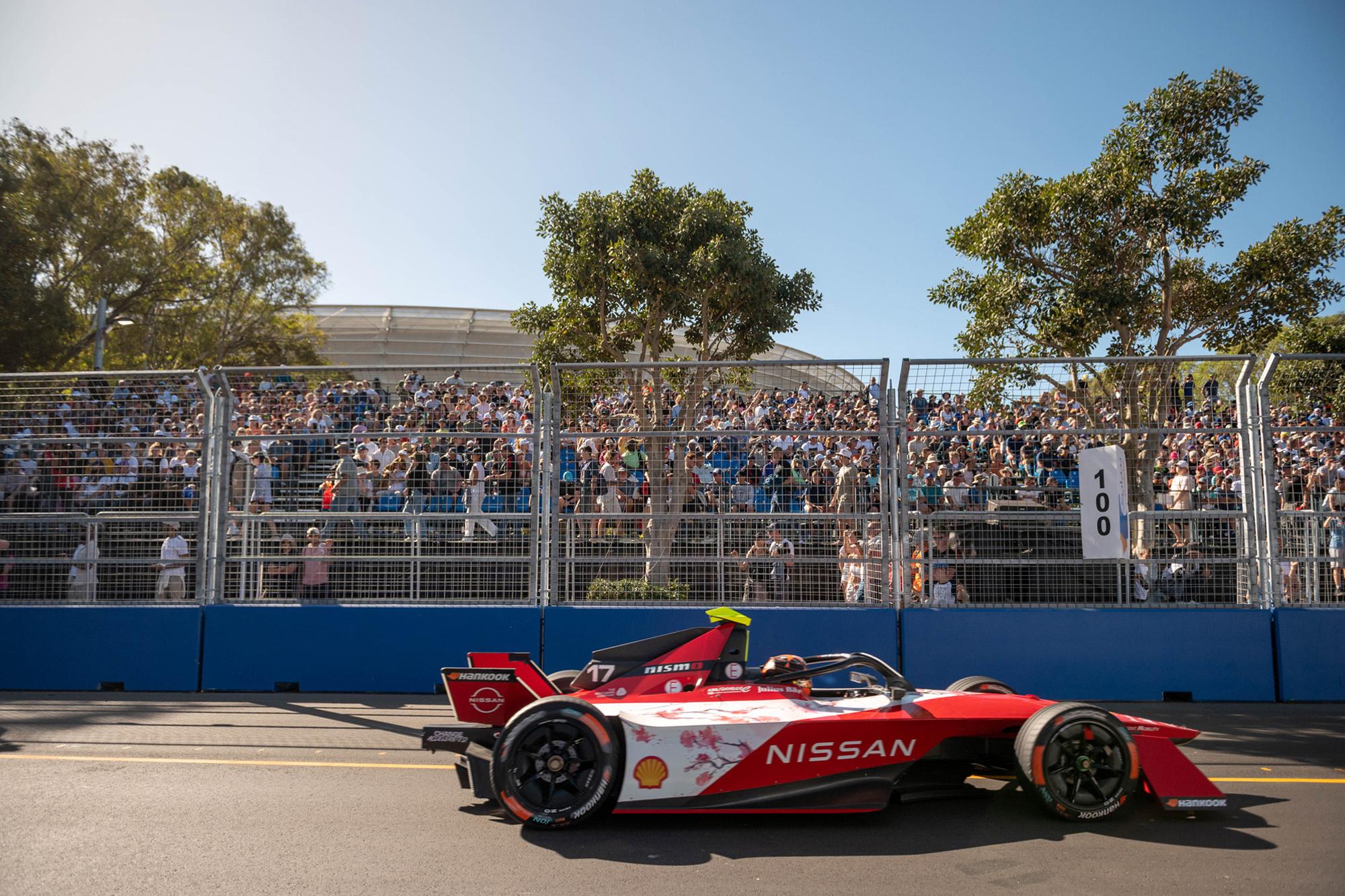 Η Nissan Formula E Team στο πρώτο E-Prix του Σάο Πάολο
